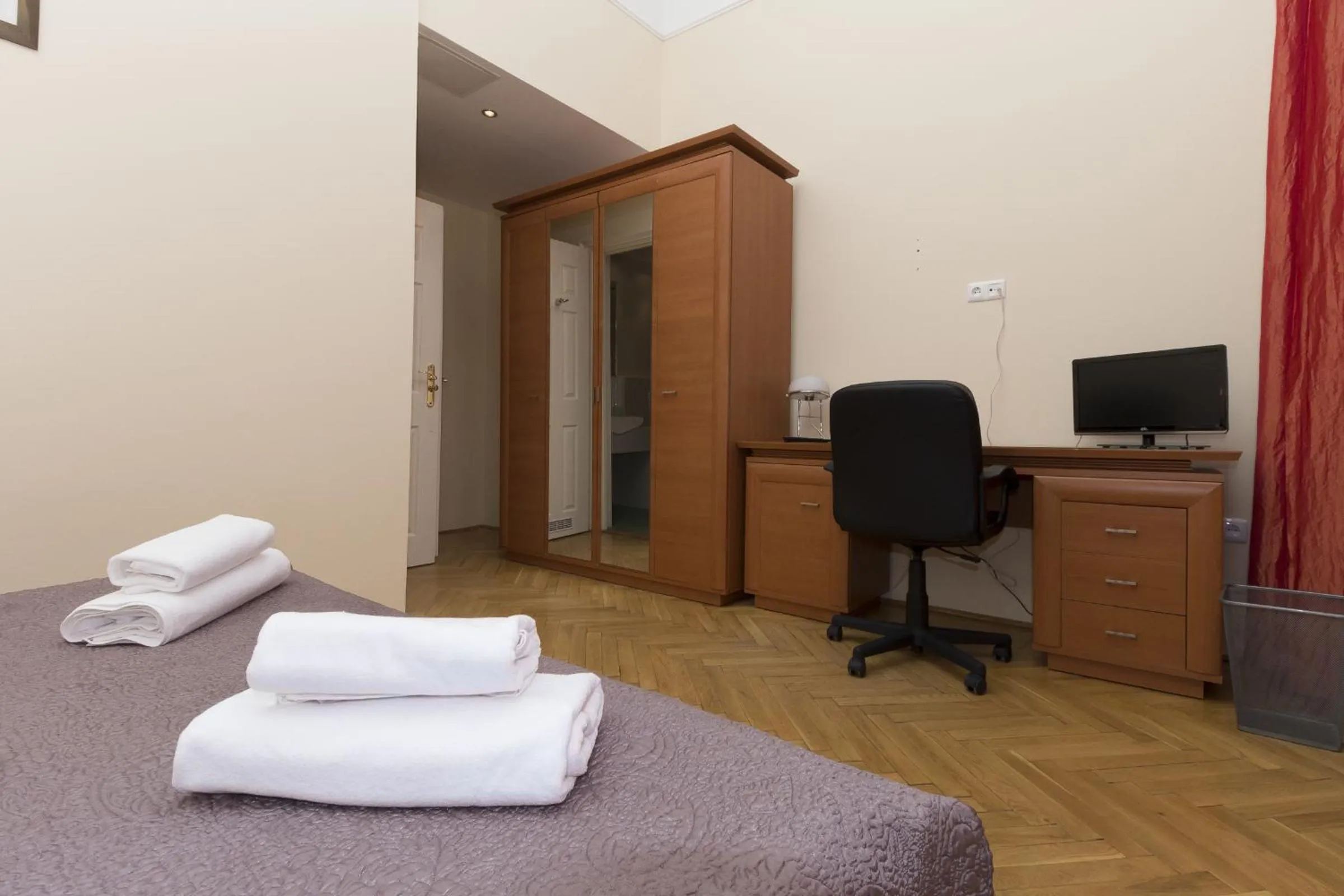 Decorative detail, Bed in Budapest Bed and Breakfast