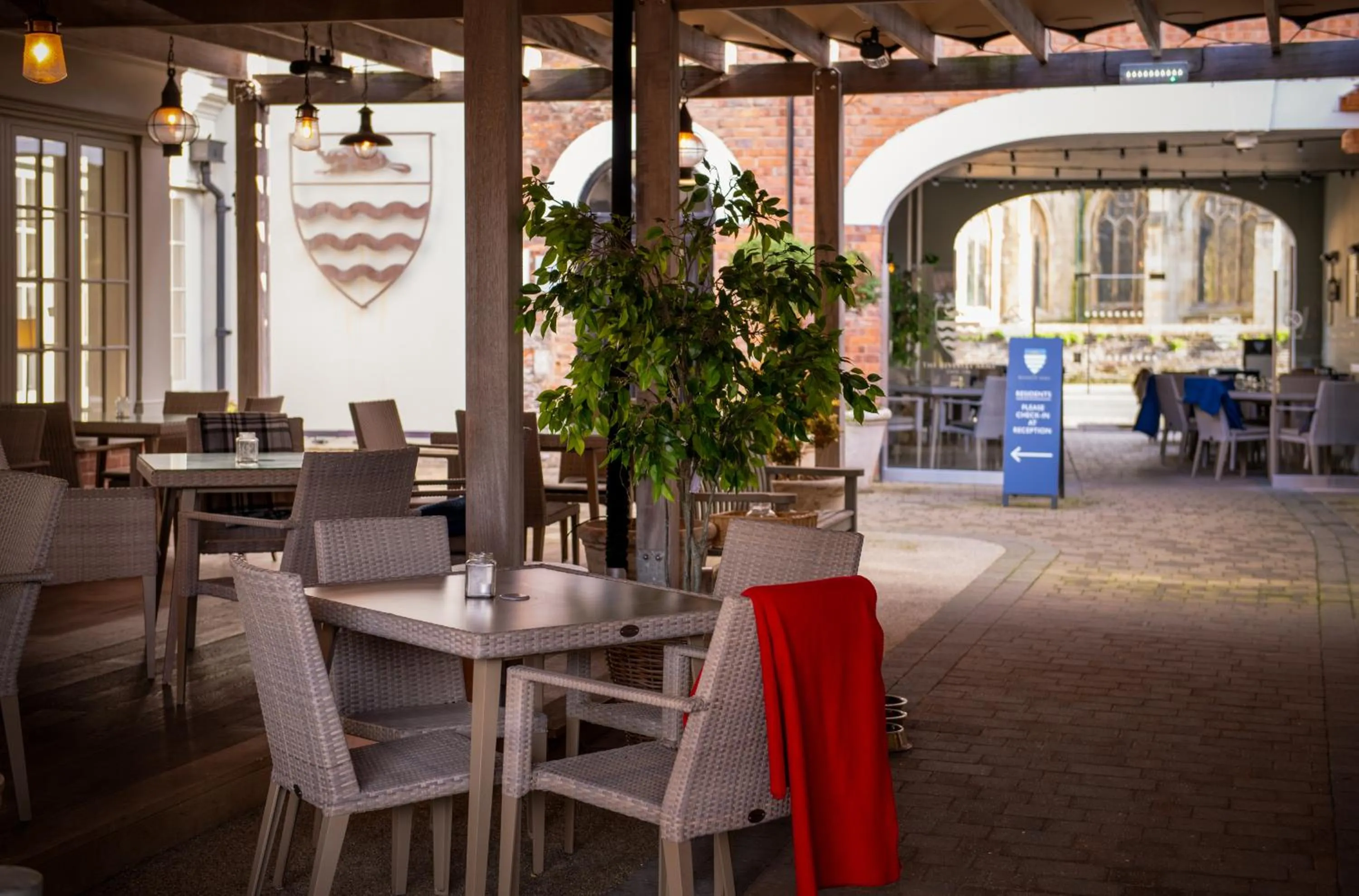 Balcony/Terrace in The Beverley Arms Hotel