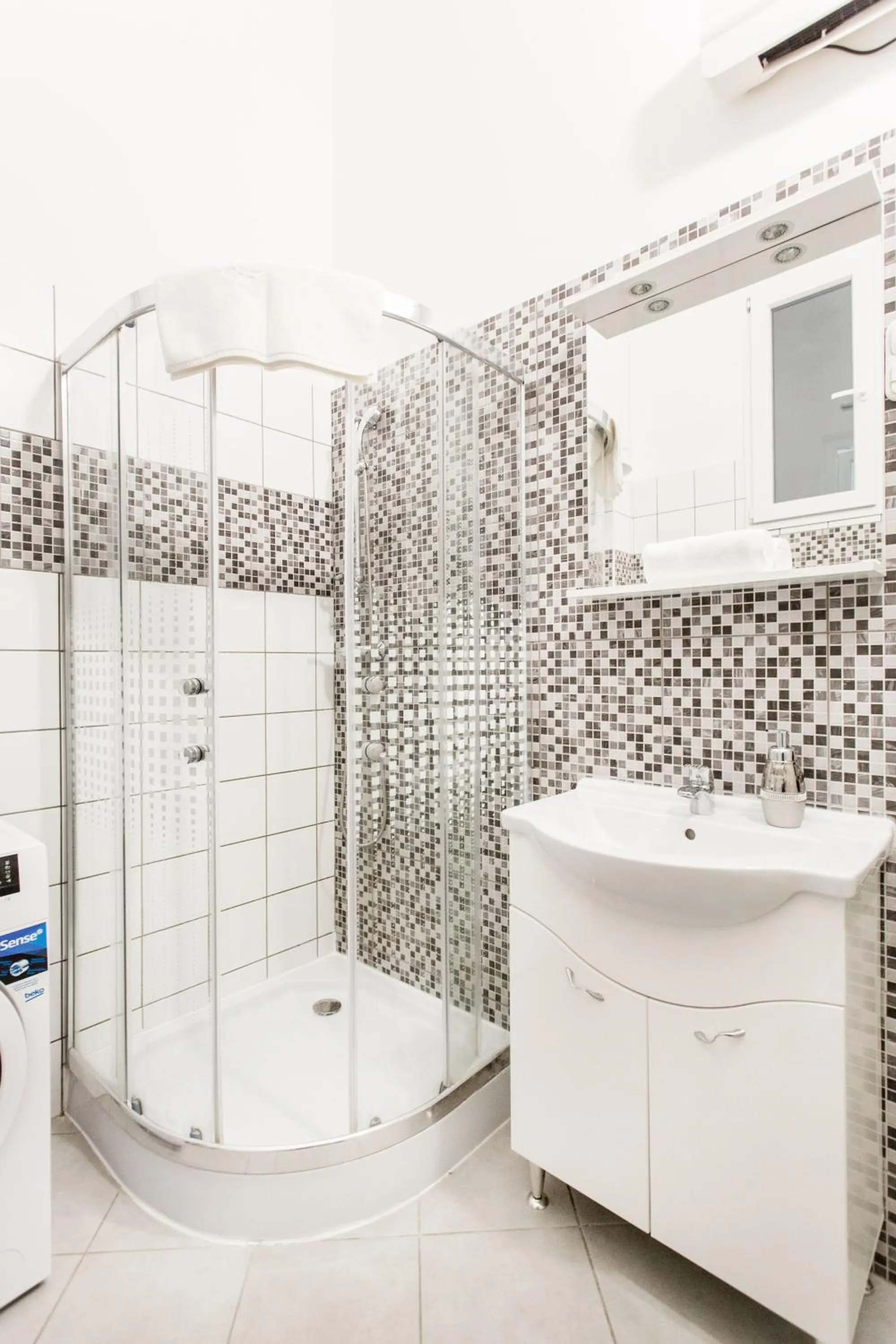 Bathroom in Grand Budapest Apartments