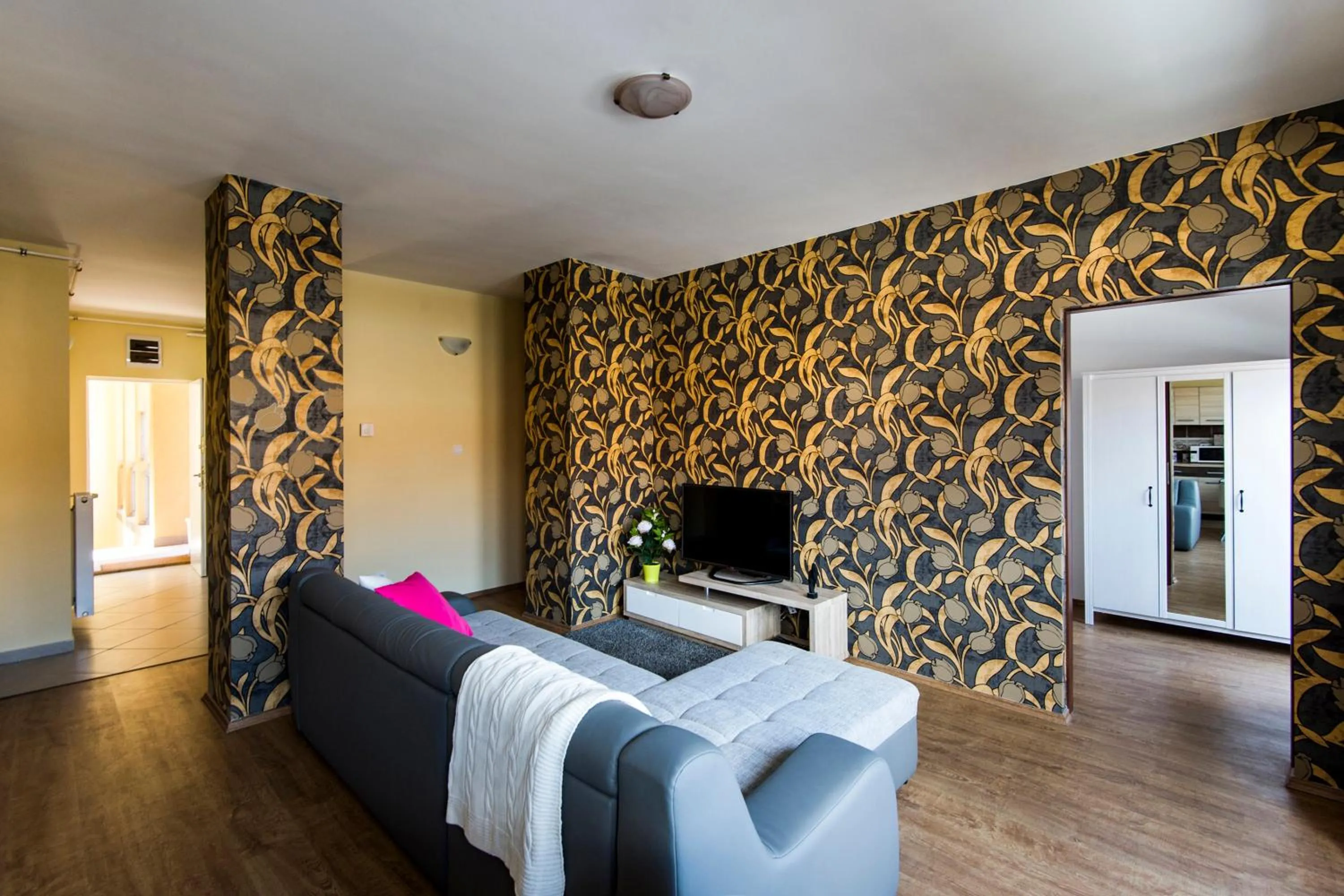 TV and multimedia in Grand Budapest Apartments