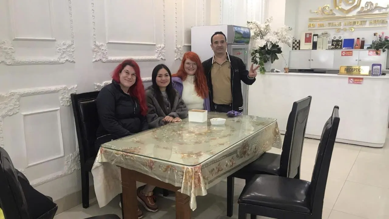 group of guests in Noi Bai Ville Airport Hotel