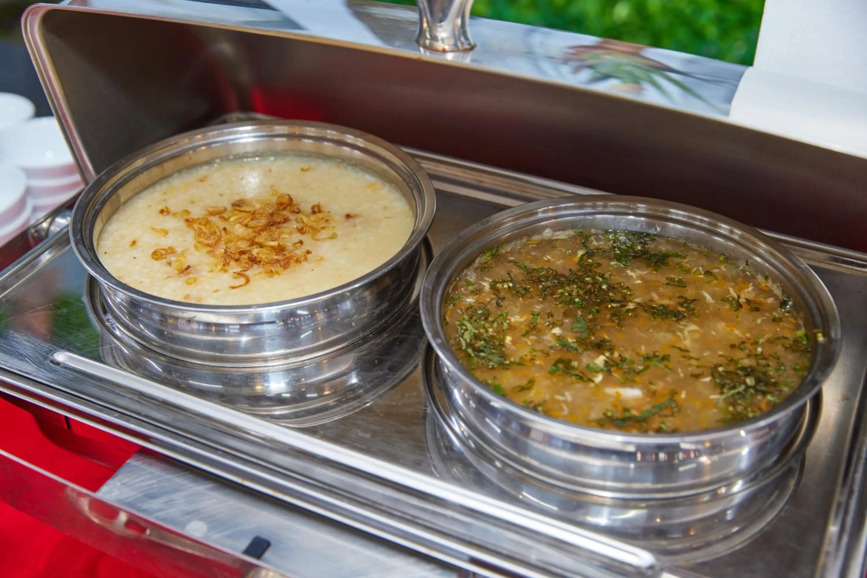 Breakfast in Gieng Ngoc Sea moutain View Cat Ba