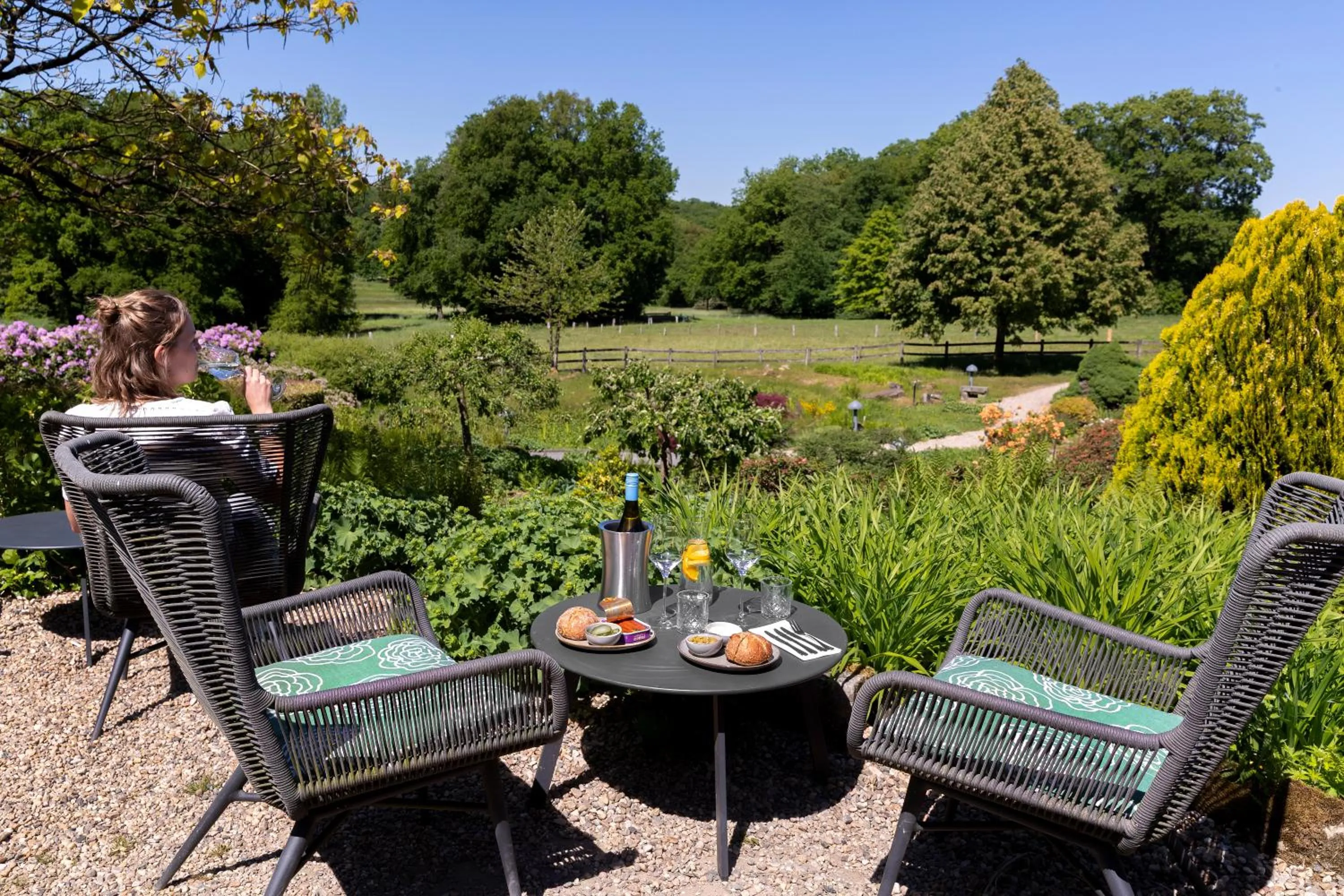 Garden in Landgoed De Wilmersberg