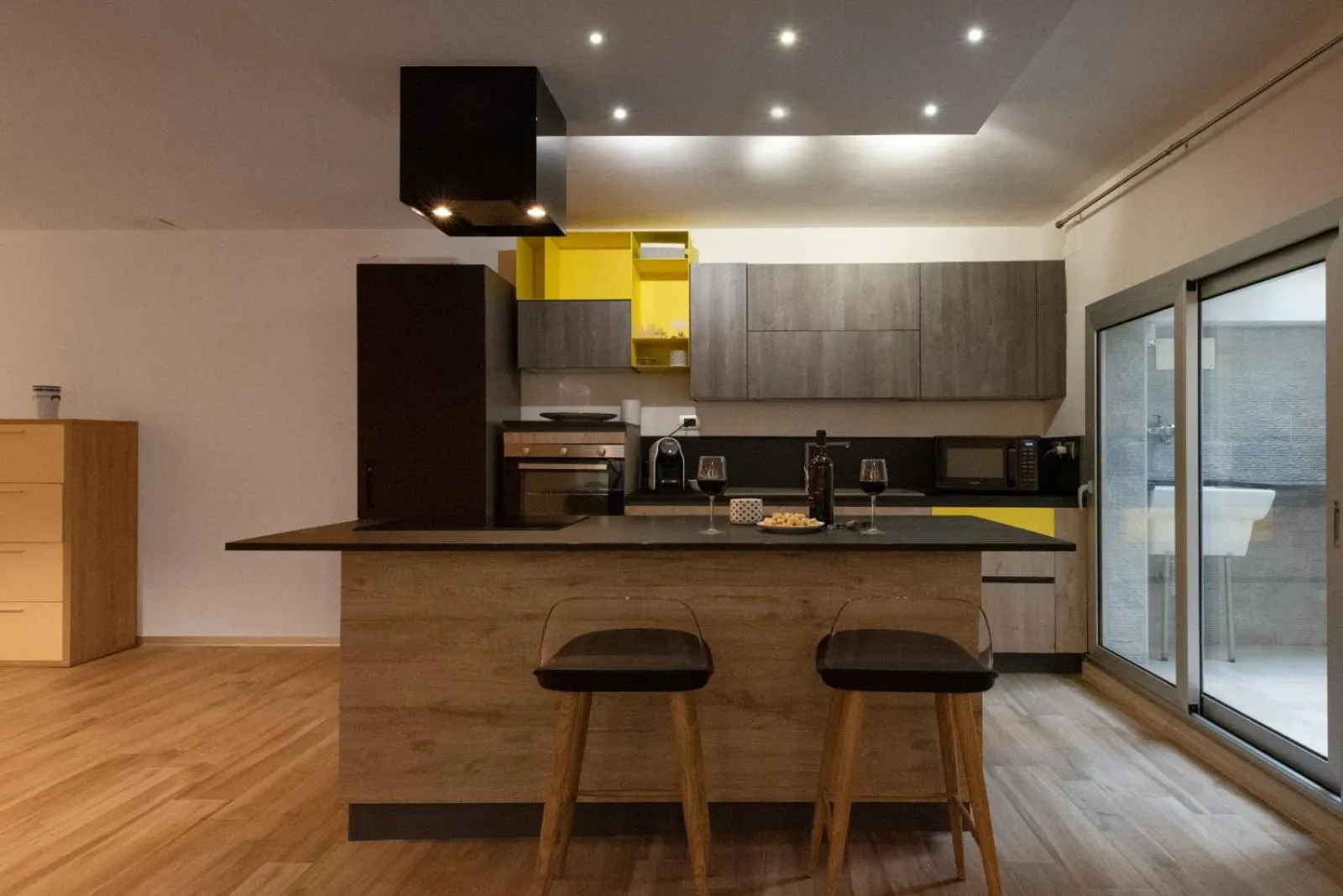 Kitchen or kitchenette in B&B White con Parcheggio Privato