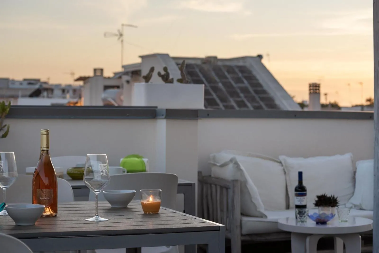 Balcony/Terrace in B&B White con Parcheggio Privato