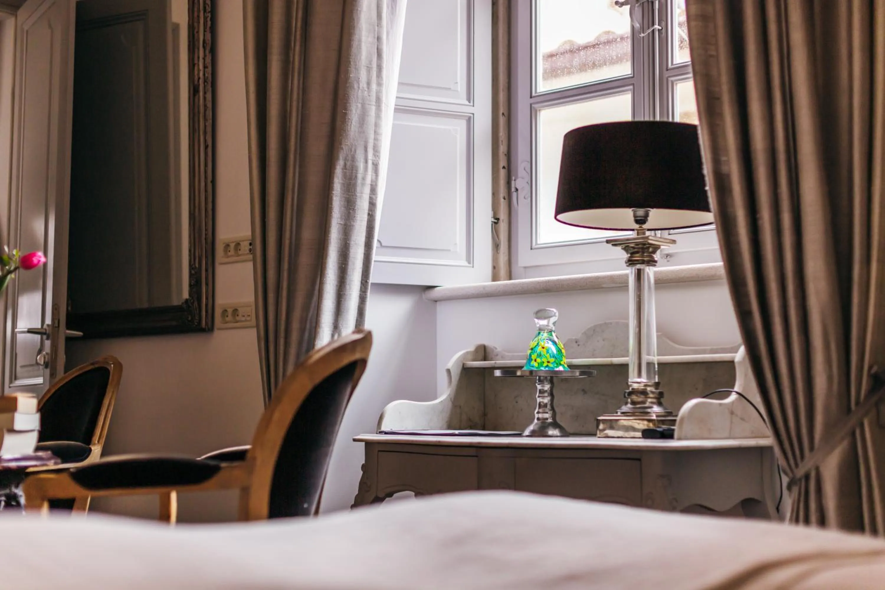 Decorative detail, Bed in Prijeko Palace