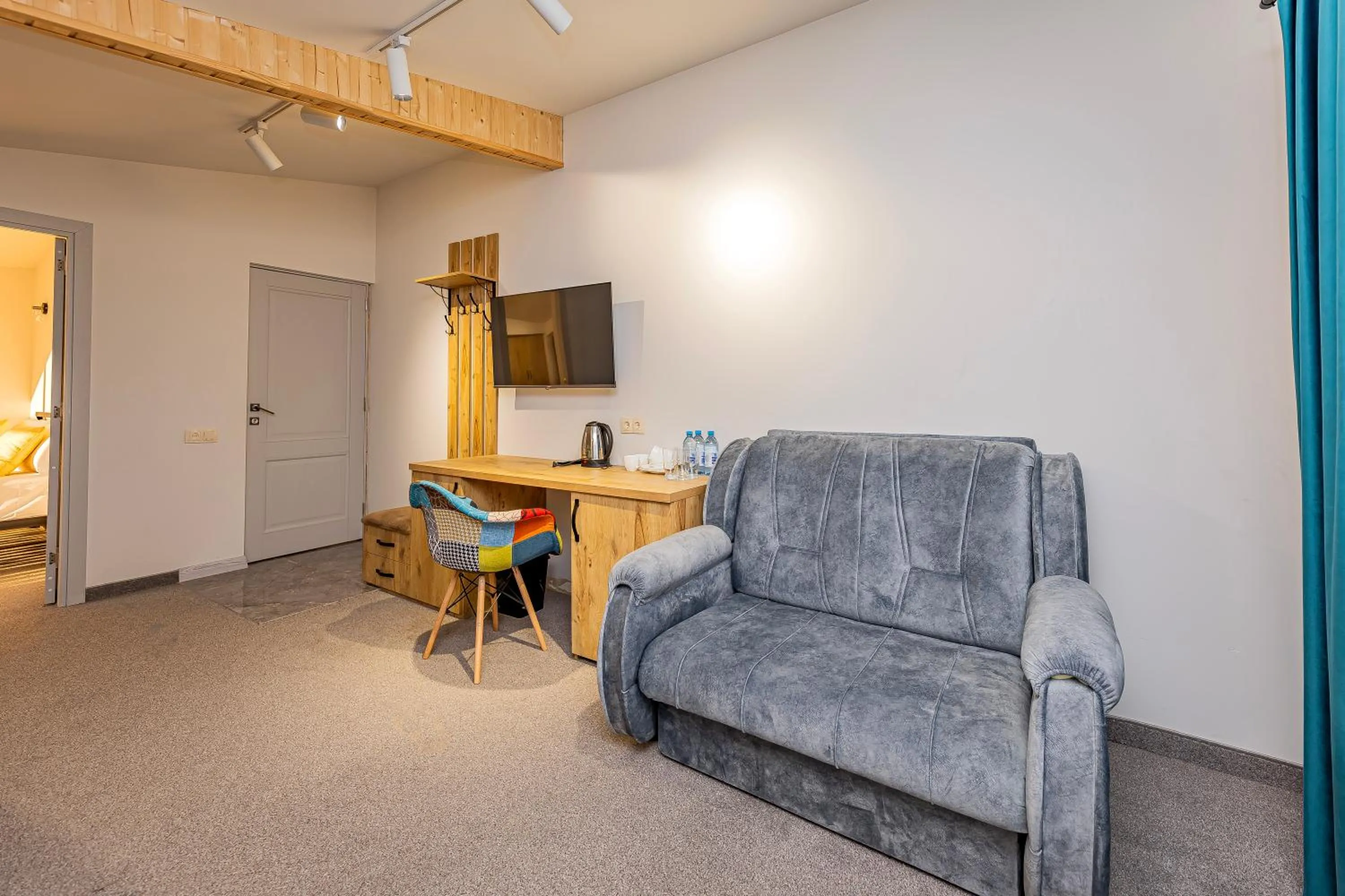 Seating area in ARSIS Family Hotel