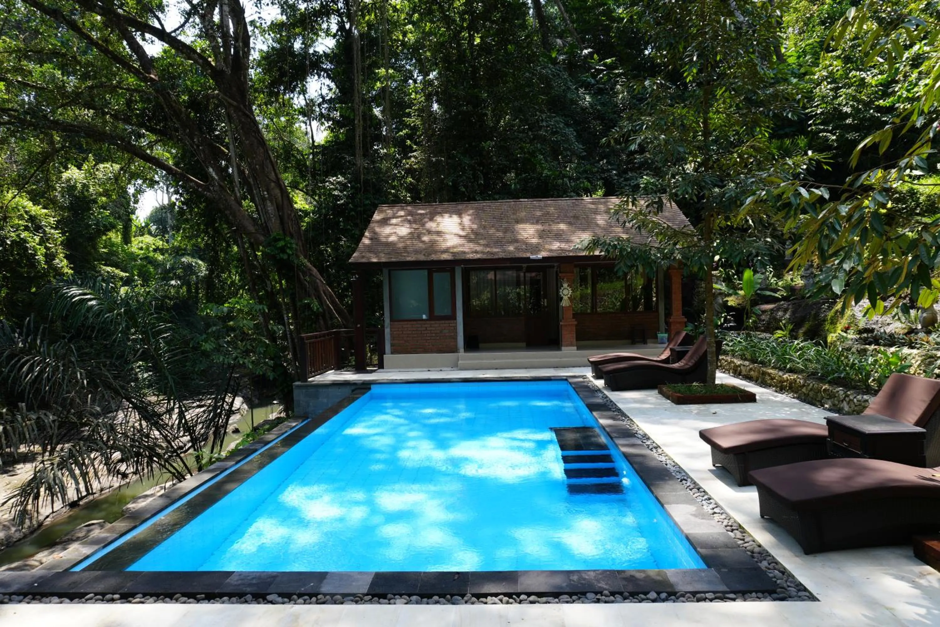 Swimming pool in Nunu Bali Eco Friendly Retreat