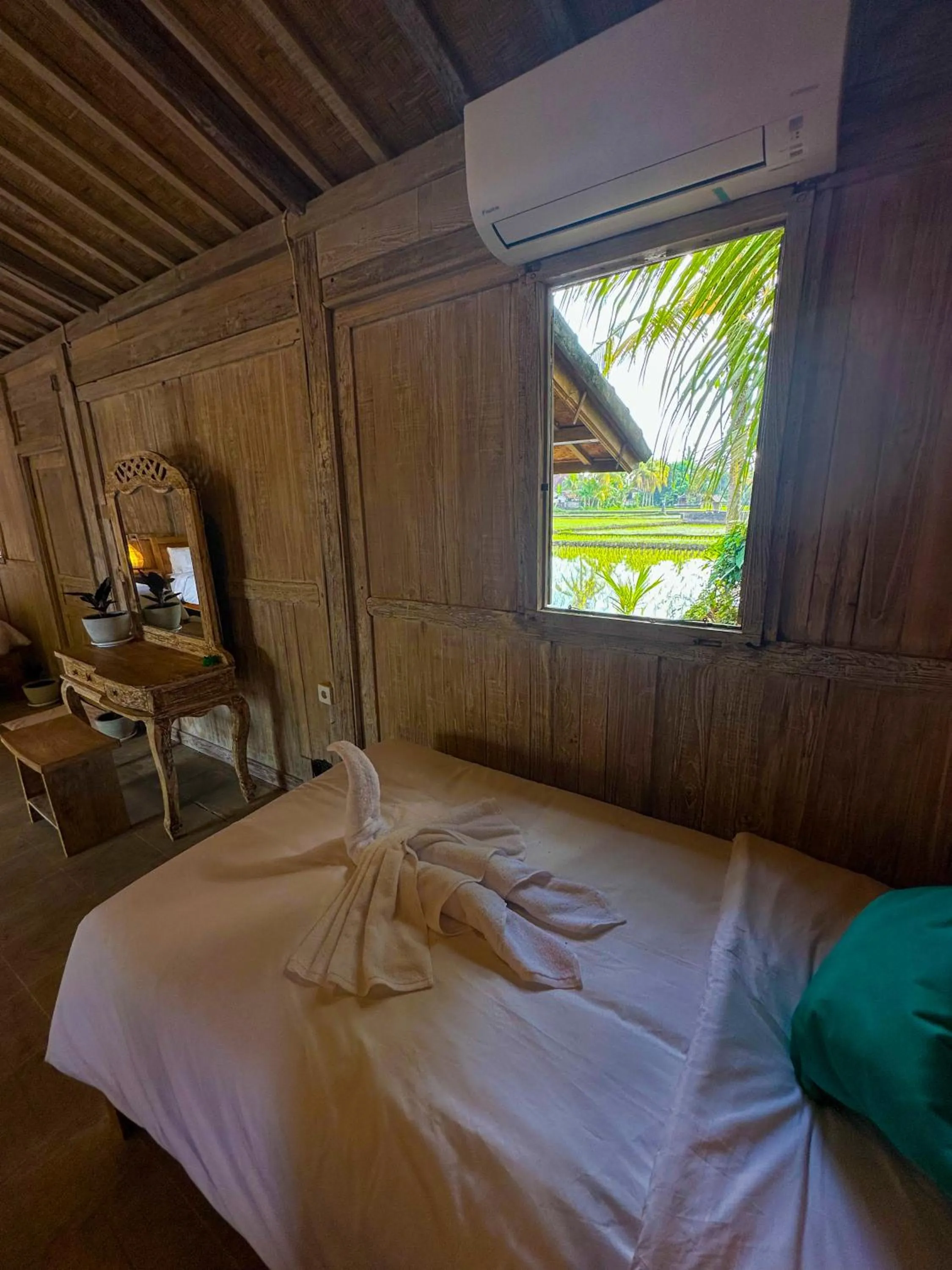 Bed in Nunu Bali Eco Friendly Retreat