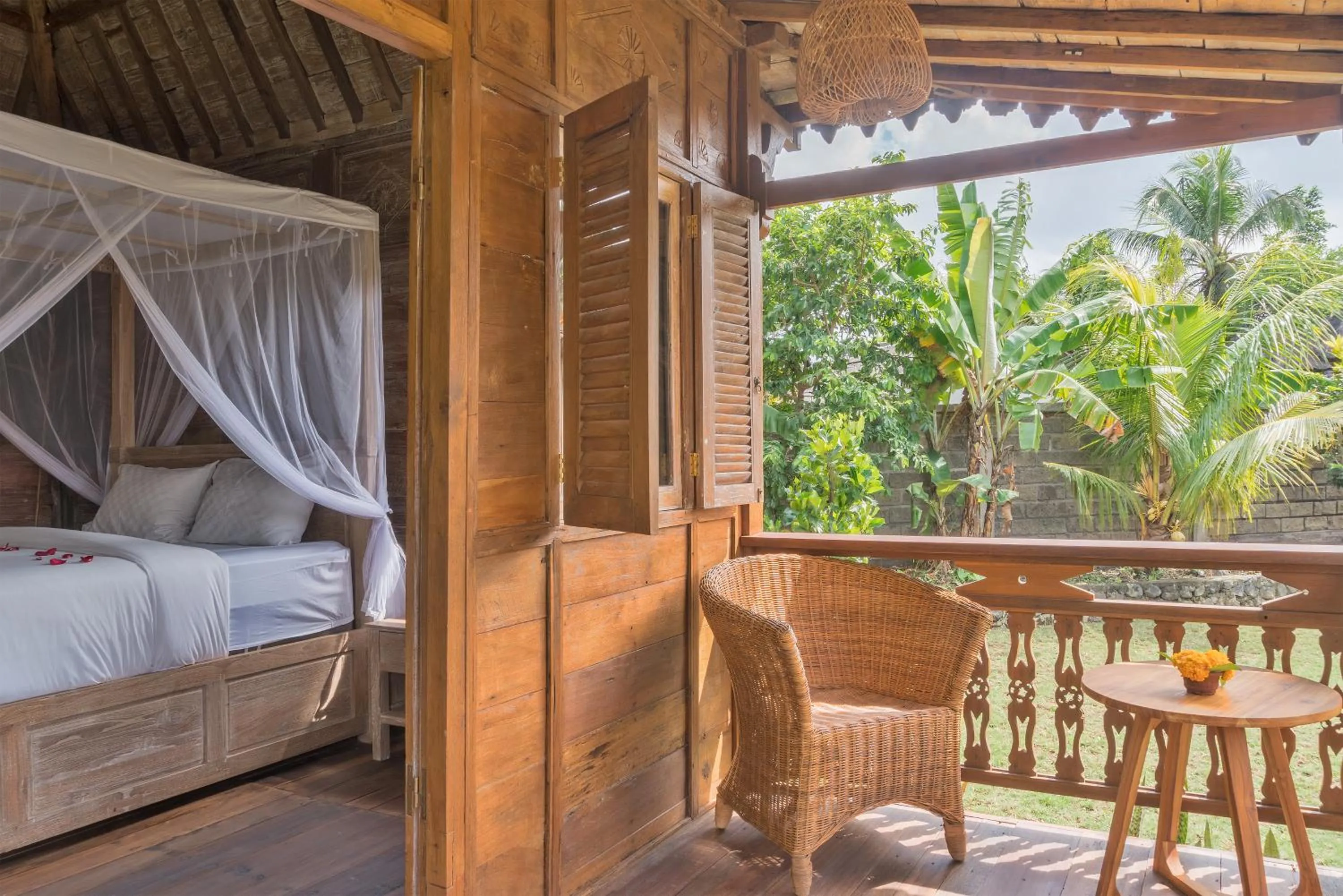 Property building, Bed in Nunu Bali Eco Friendly Retreat