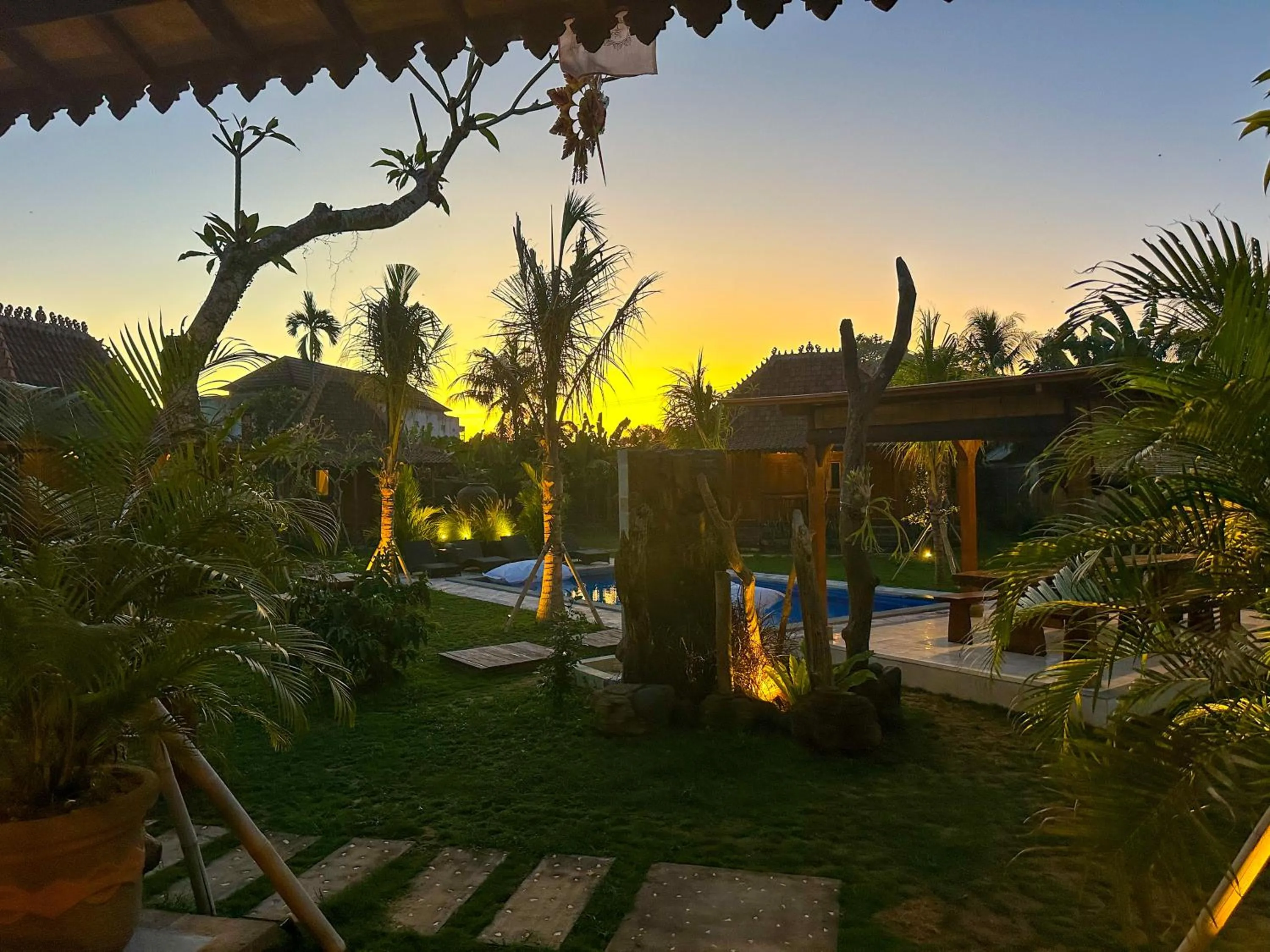 Garden in Nunu Bali Eco Friendly Retreat