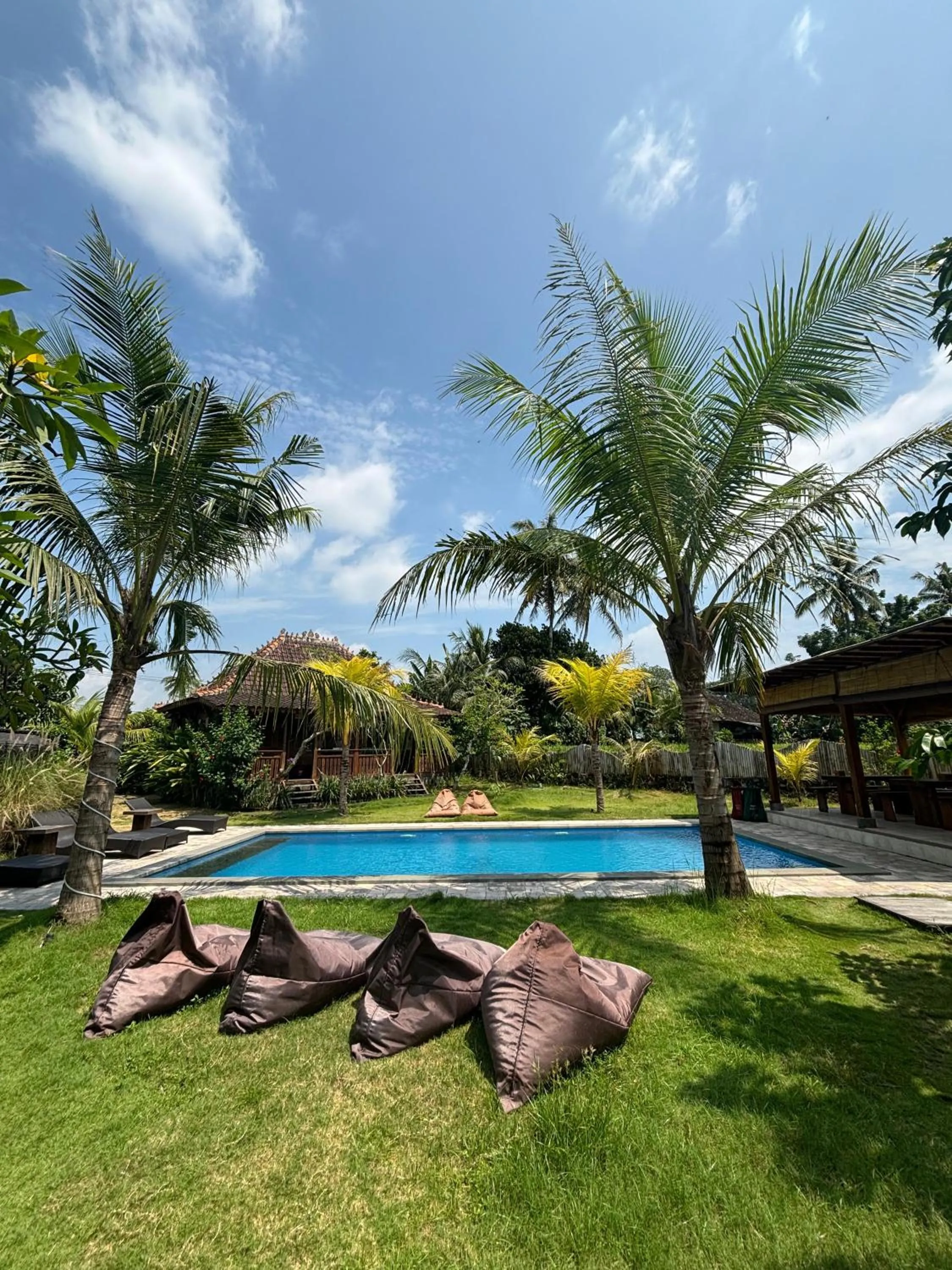 Garden view in Nunu Bali Eco Friendly Retreat