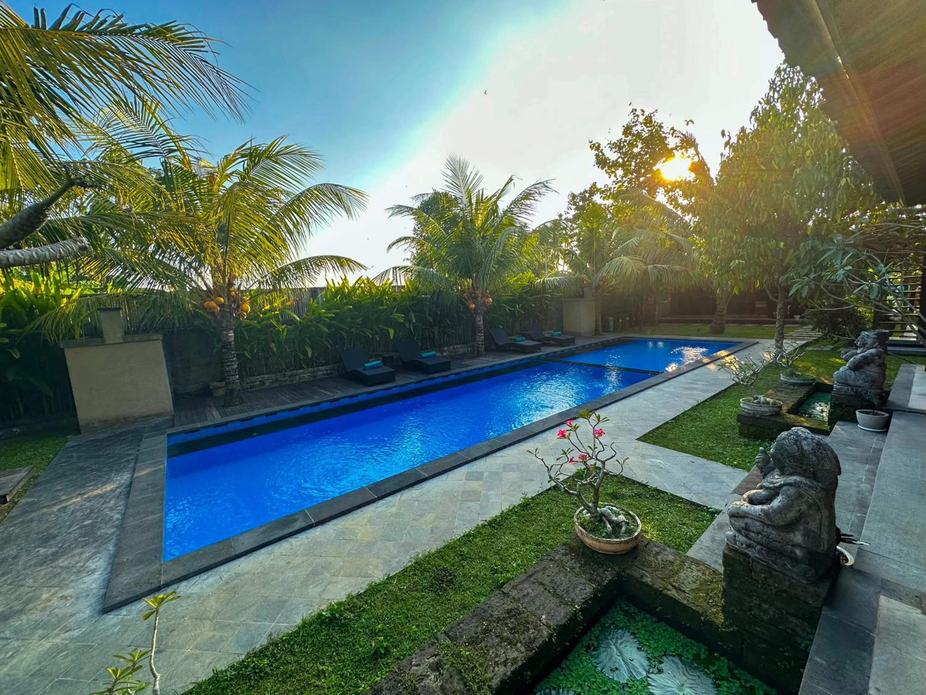 Garden in Nunu Bali Eco Friendly Retreat