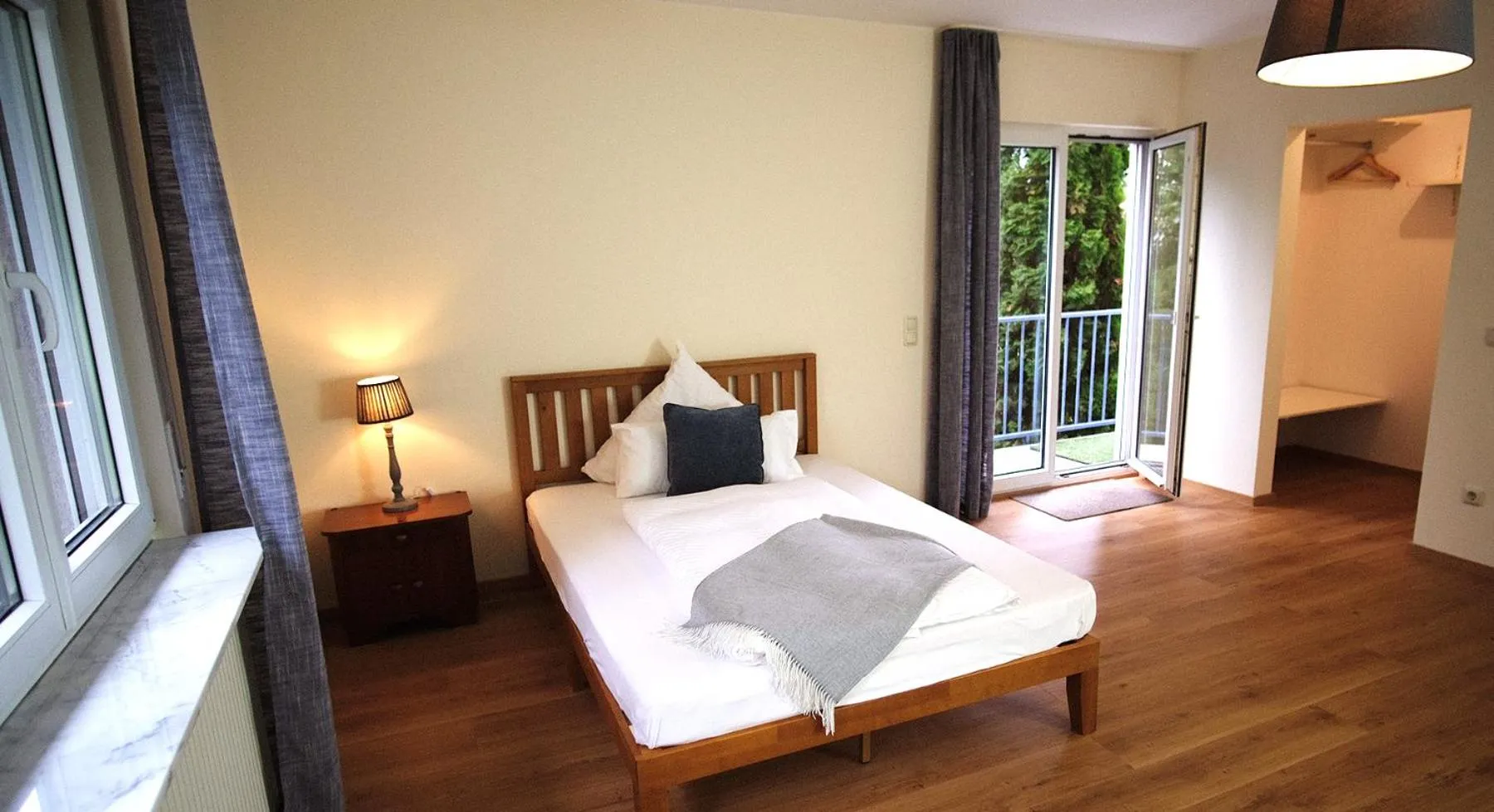 Photo of the whole room, Bed in Apartmenthaus Oberndorf