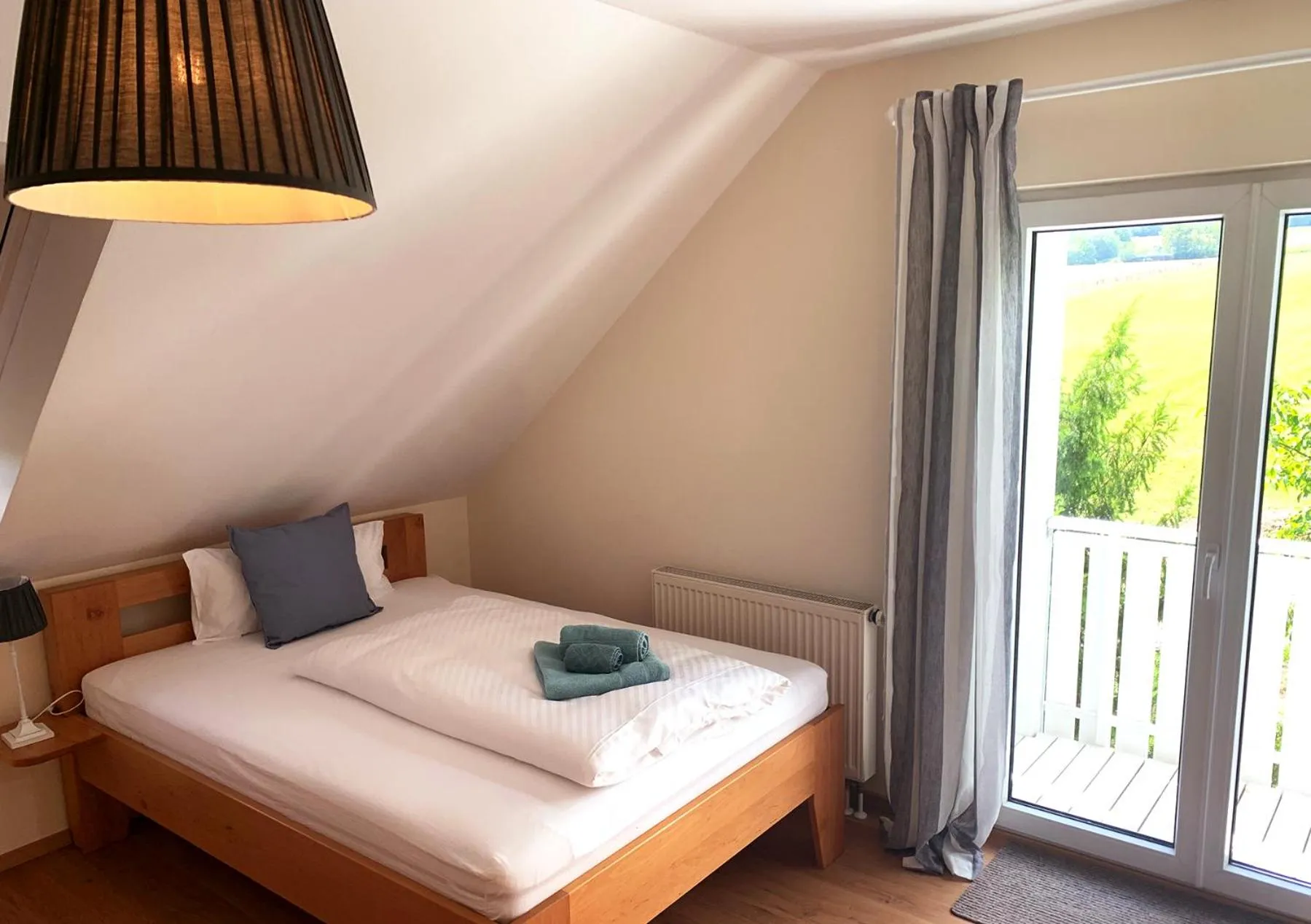 Photo of the whole room, Bed in Apartmenthaus Oberndorf