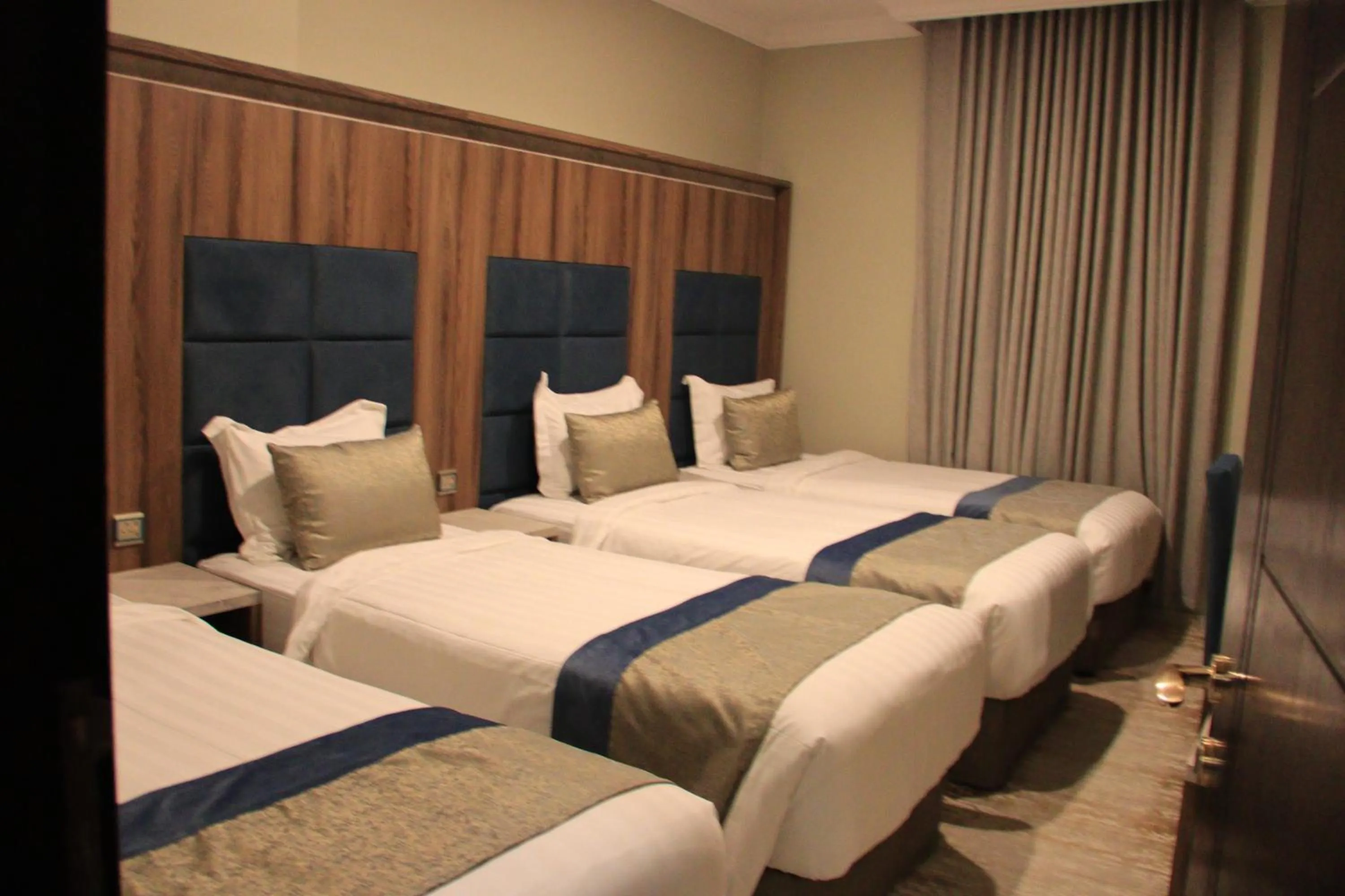 Bed in شقق سوات للشقق المخدومة 4