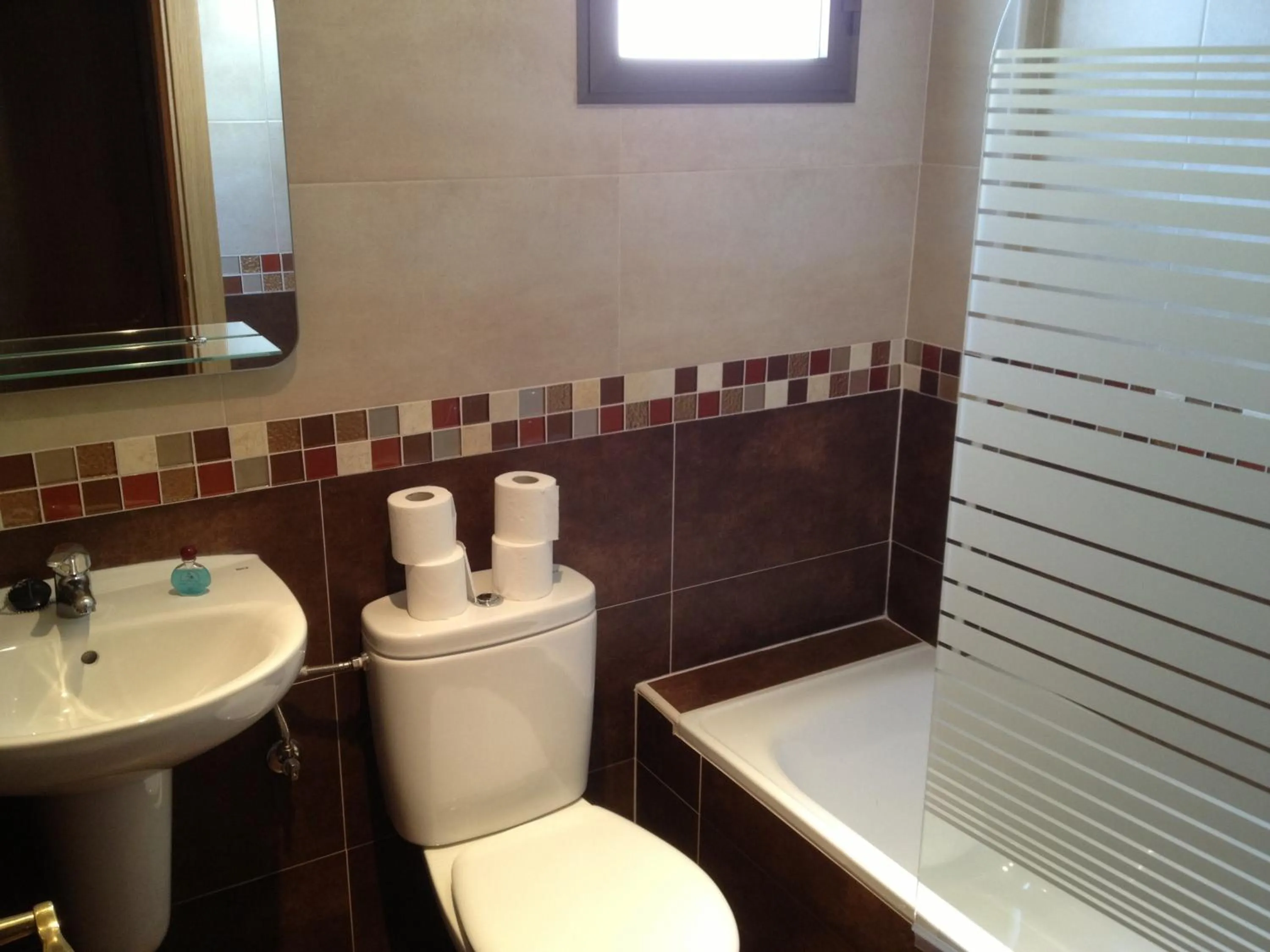 Bathroom in Hotel Don Angel