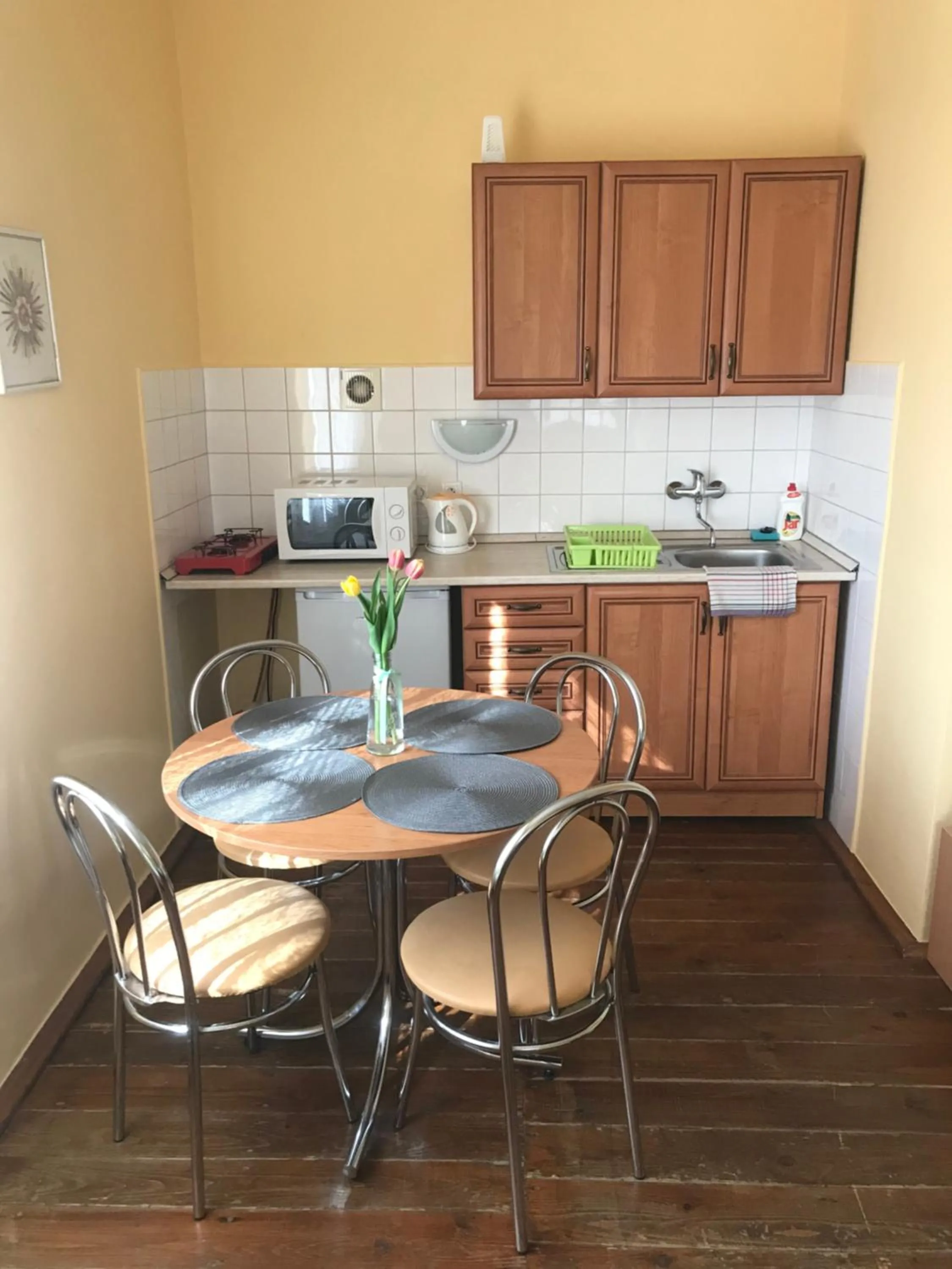 Kitchen or kitchenette in Apartman u Karla
