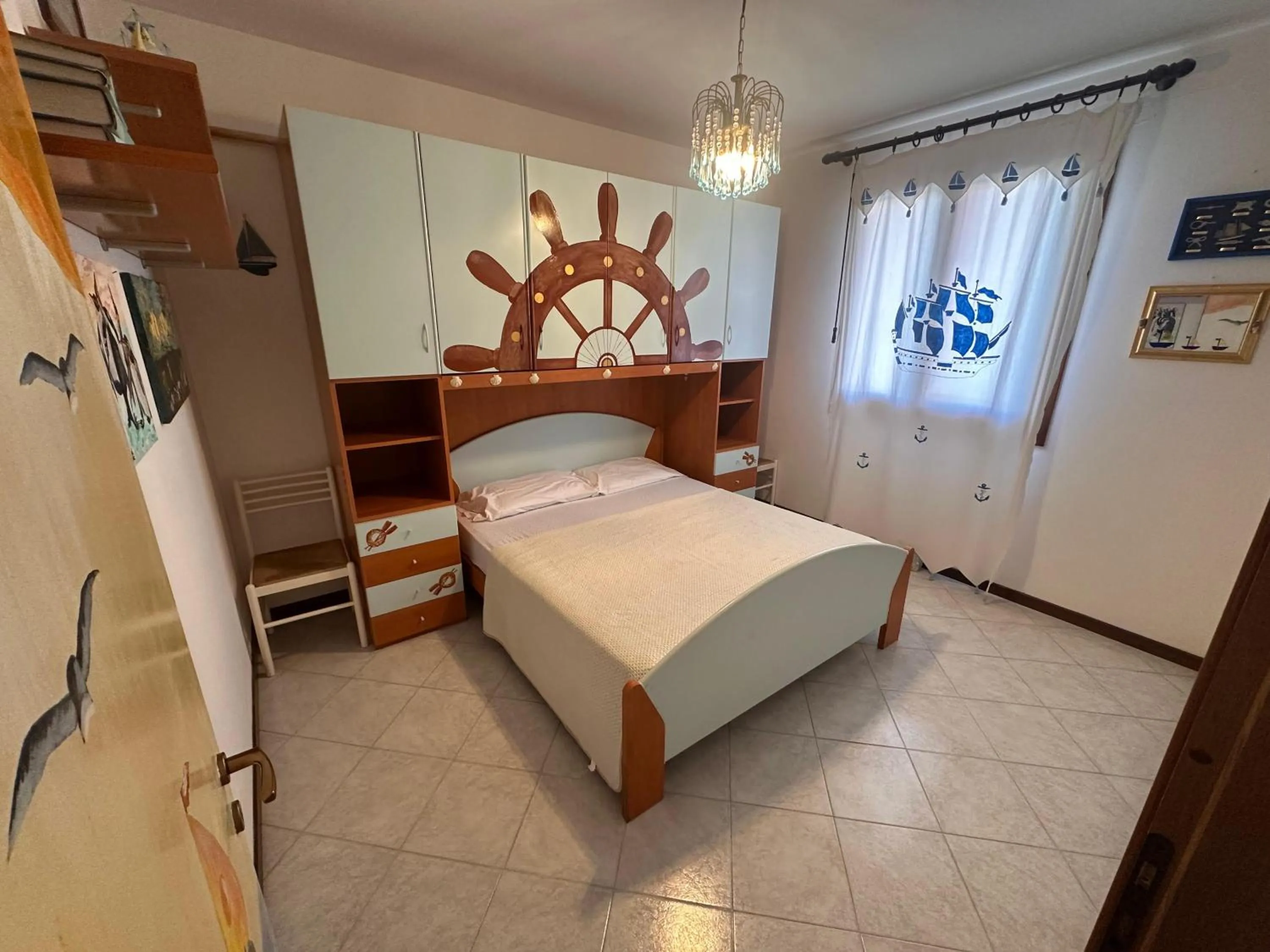 Bedroom, Bed in Villaggio Cristina 2 - Agenzia Cocal