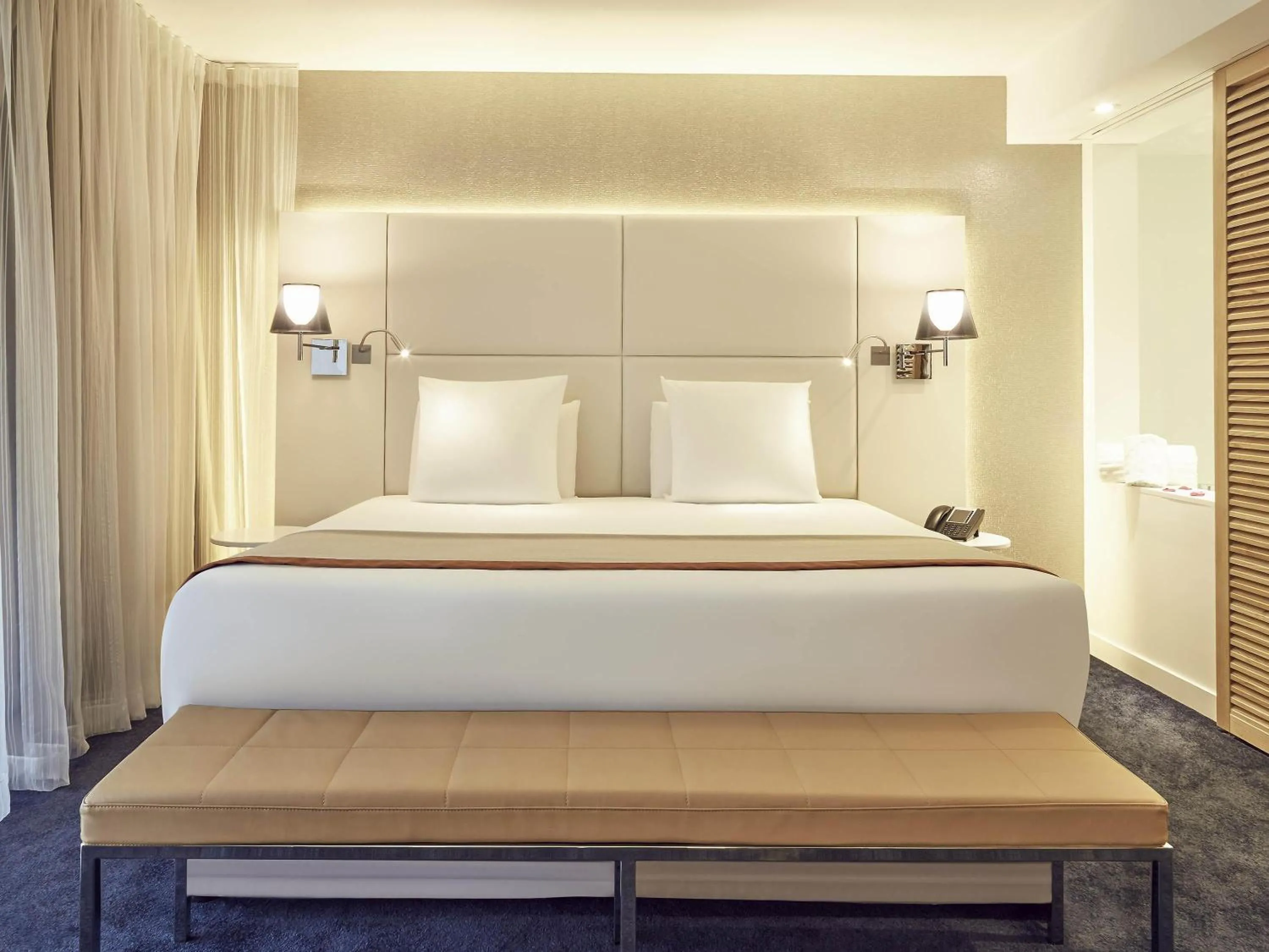 Bedroom, Bed in Mercure Hotel Golf Cap d'Agde