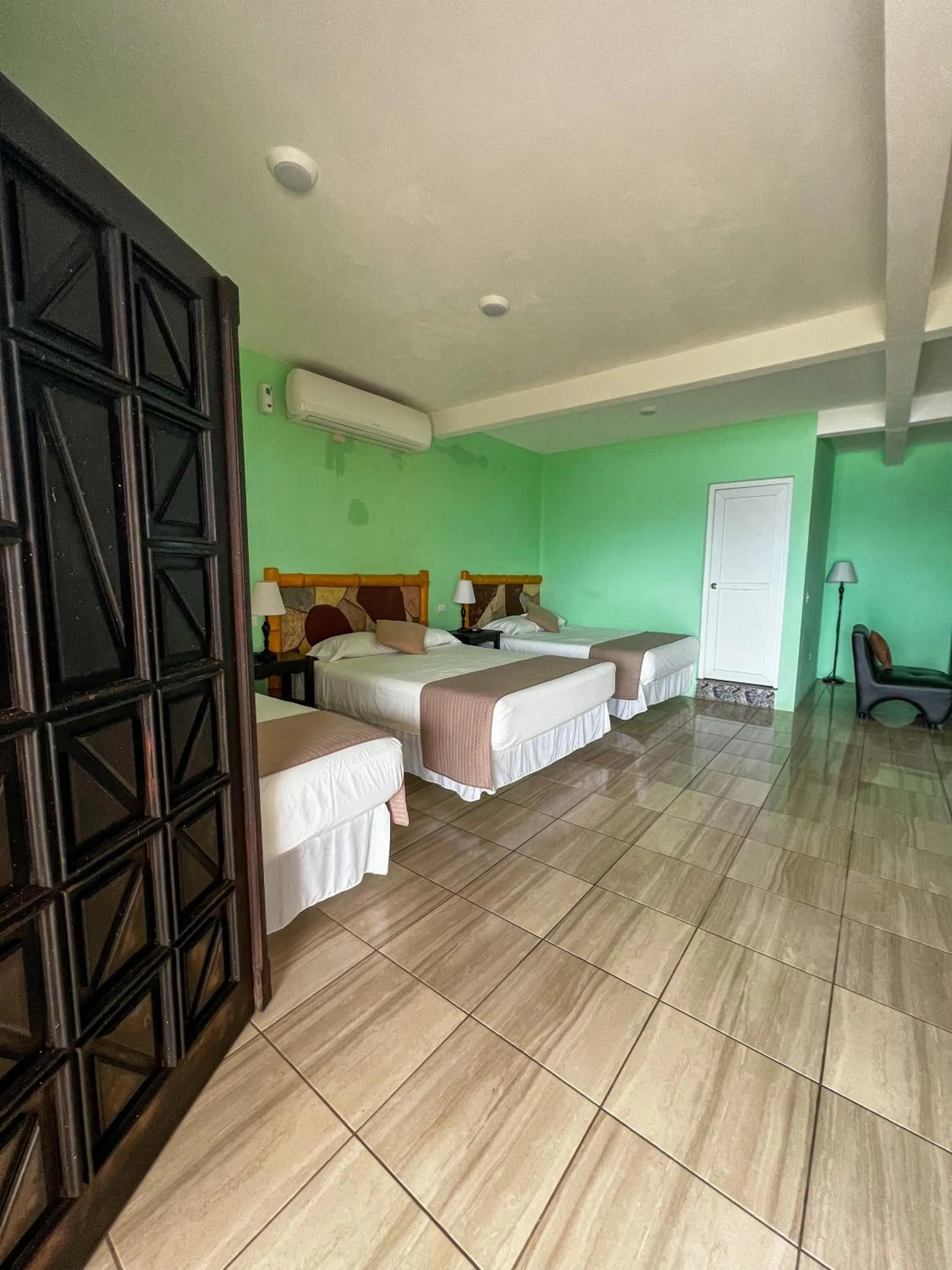 Bed in Hotel Pazifico en Monterrico