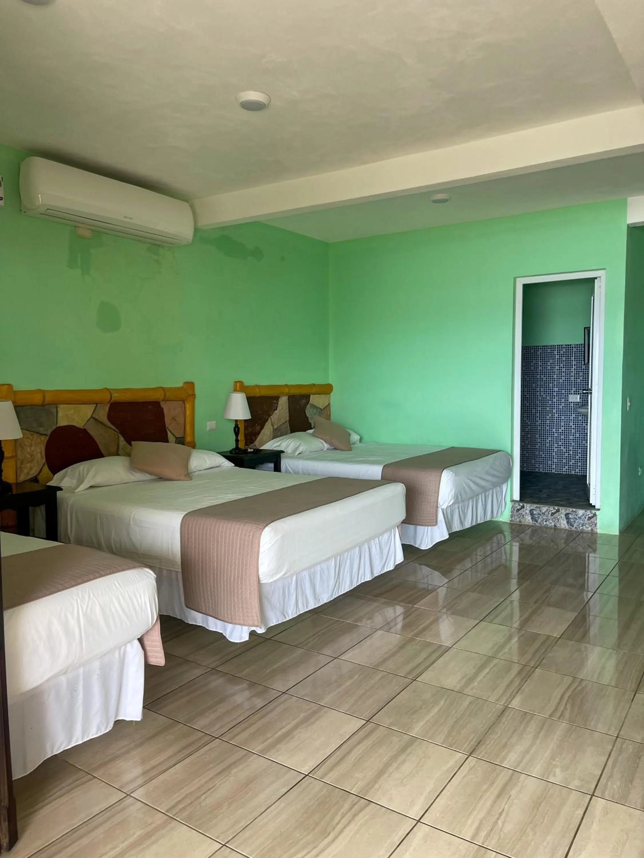 Bed in Hotel Pazifico en Monterrico