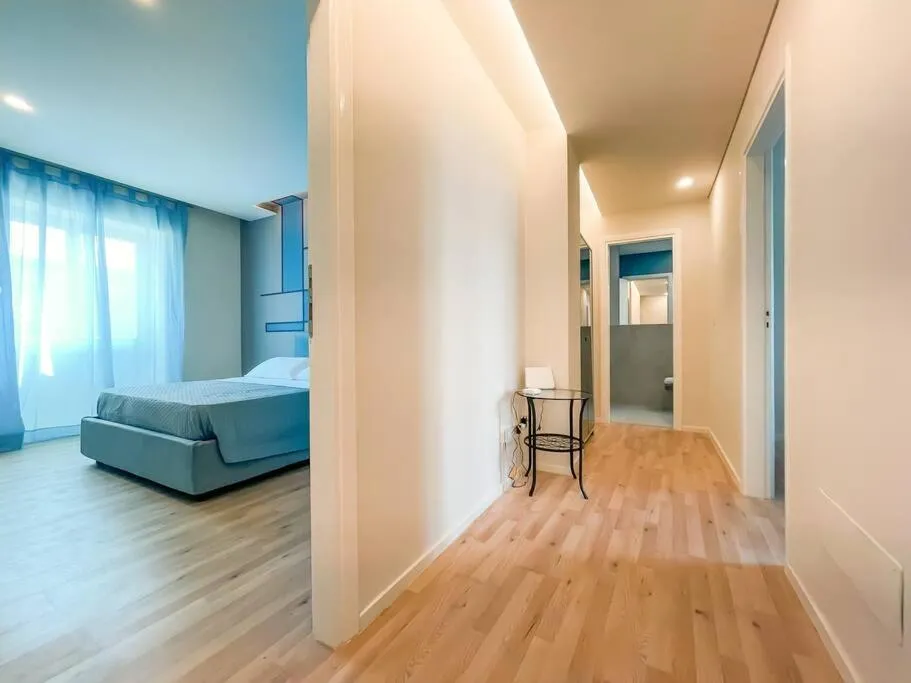 Bed in Myosotis luxury apartment