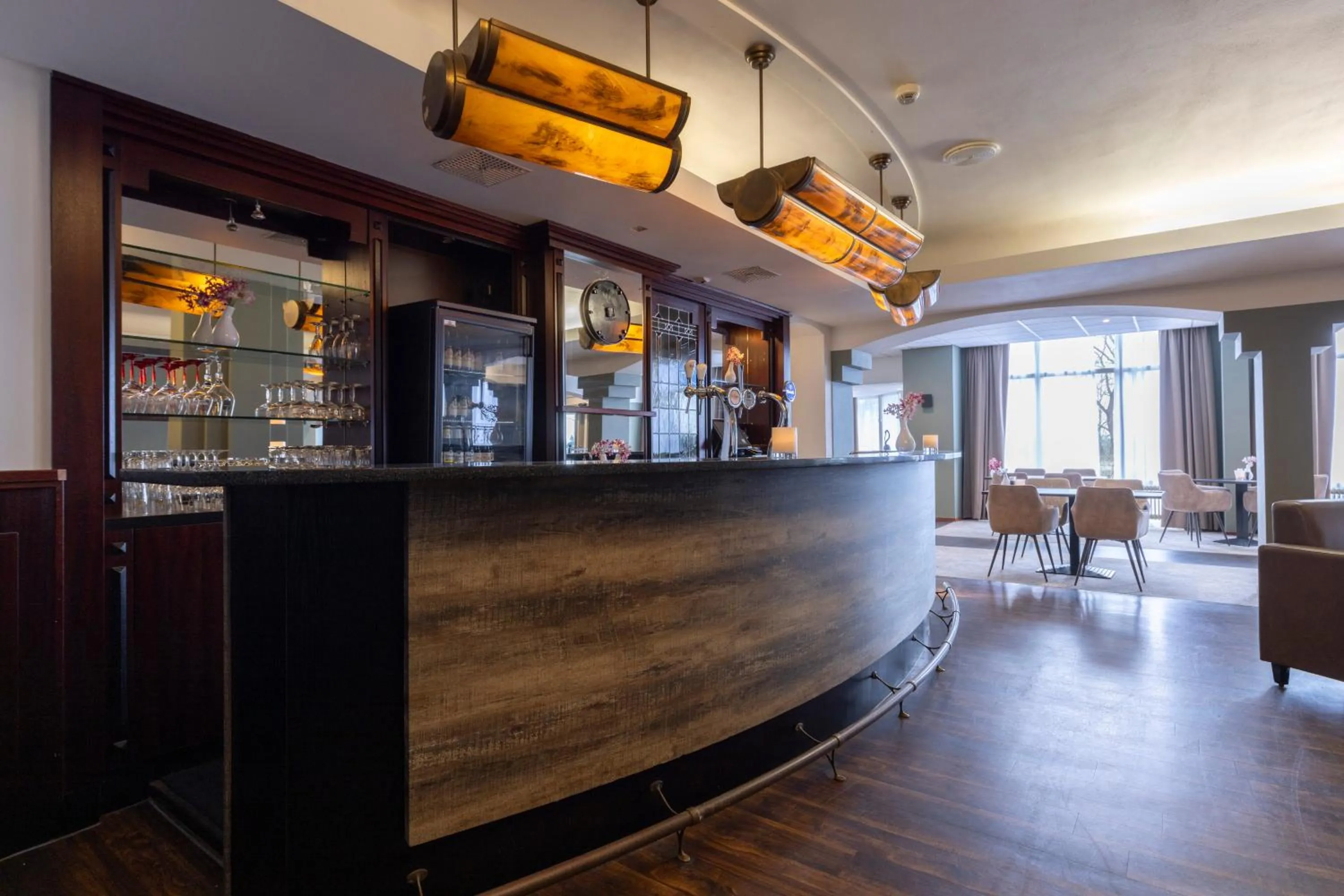 Lounge or bar in Fletcher Hotel Restaurant Rooland