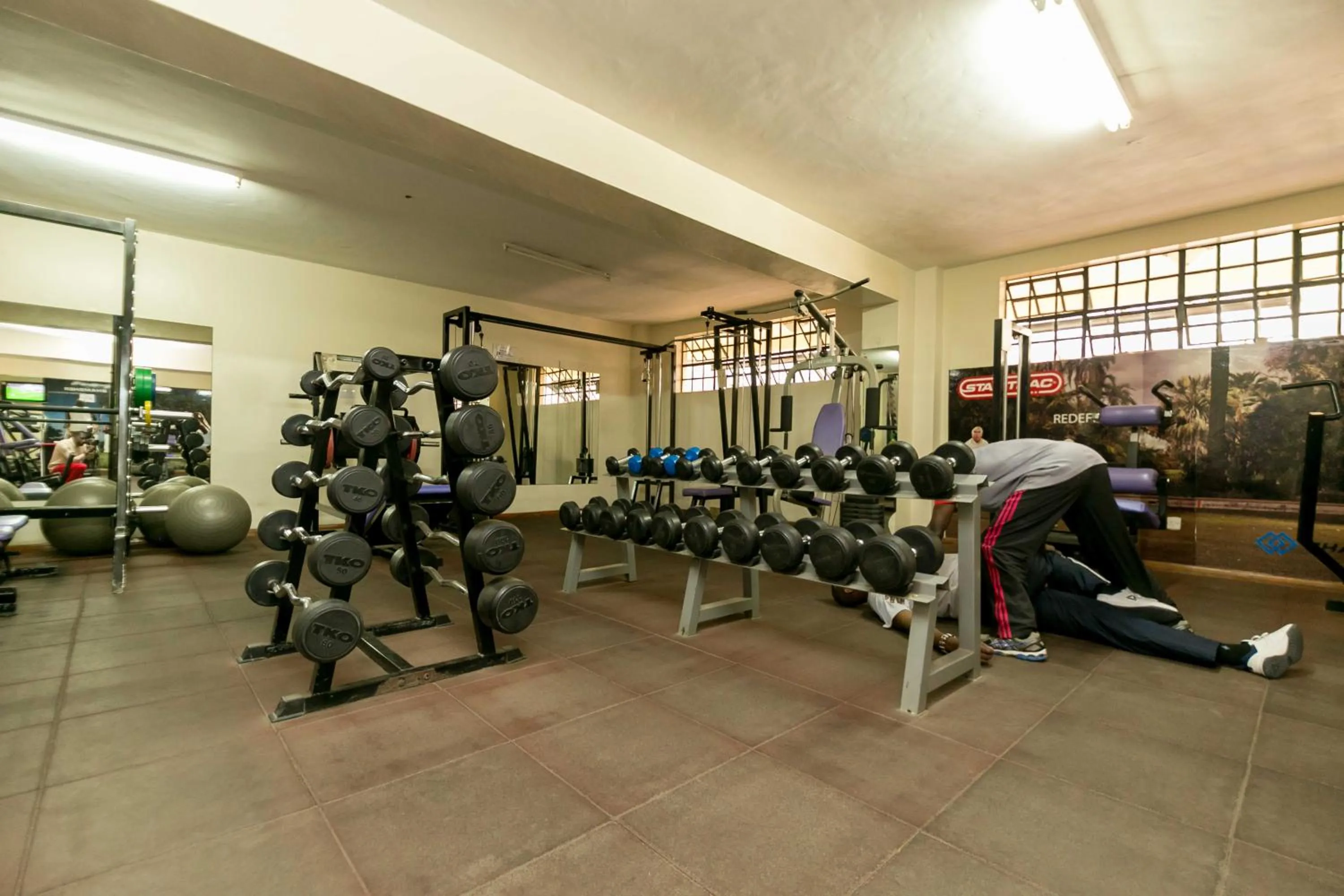 Fitness centre/facilities in Fahari Gardens Hotel
