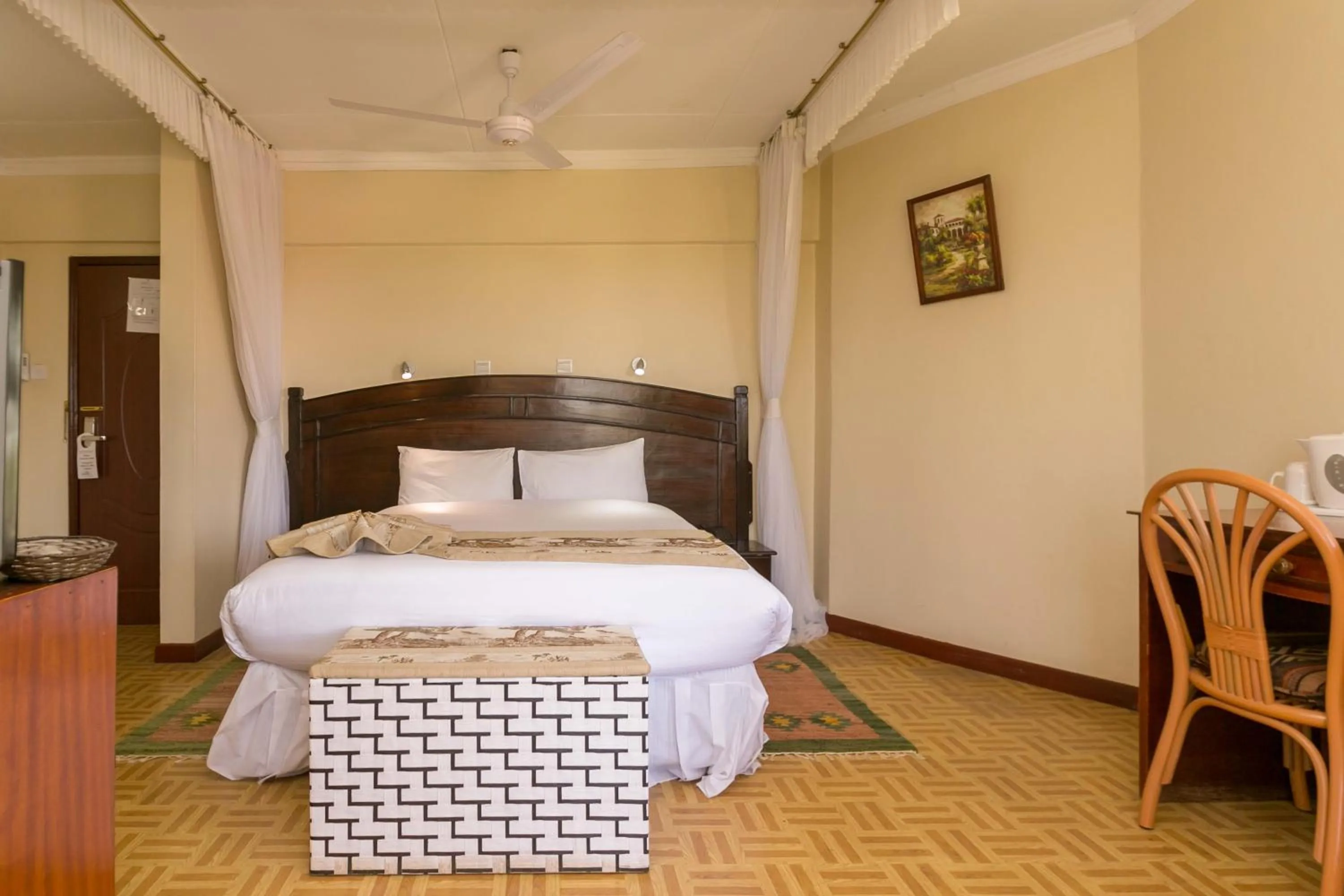 Bed in Fahari Gardens Hotel