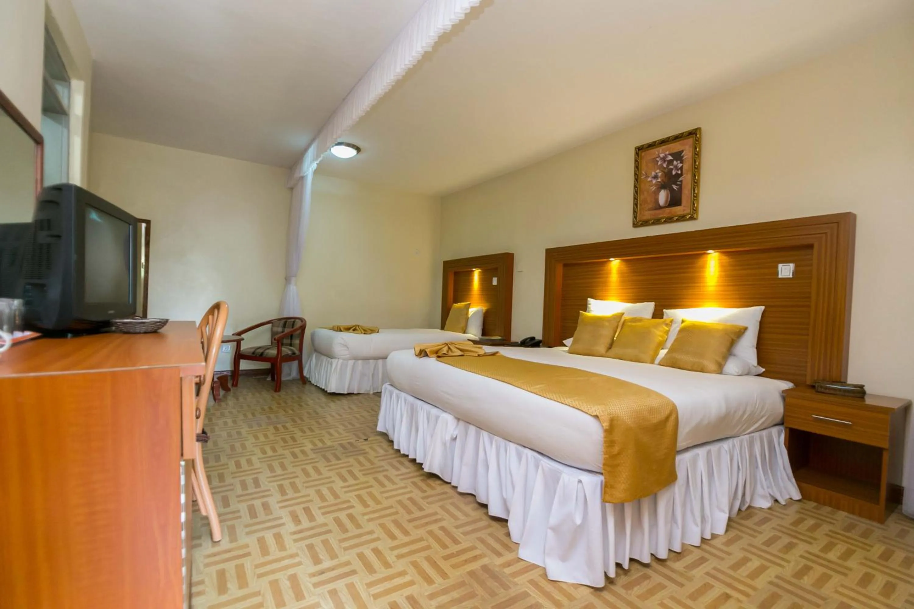 Photo of the whole room, Bed in Fahari Gardens Hotel