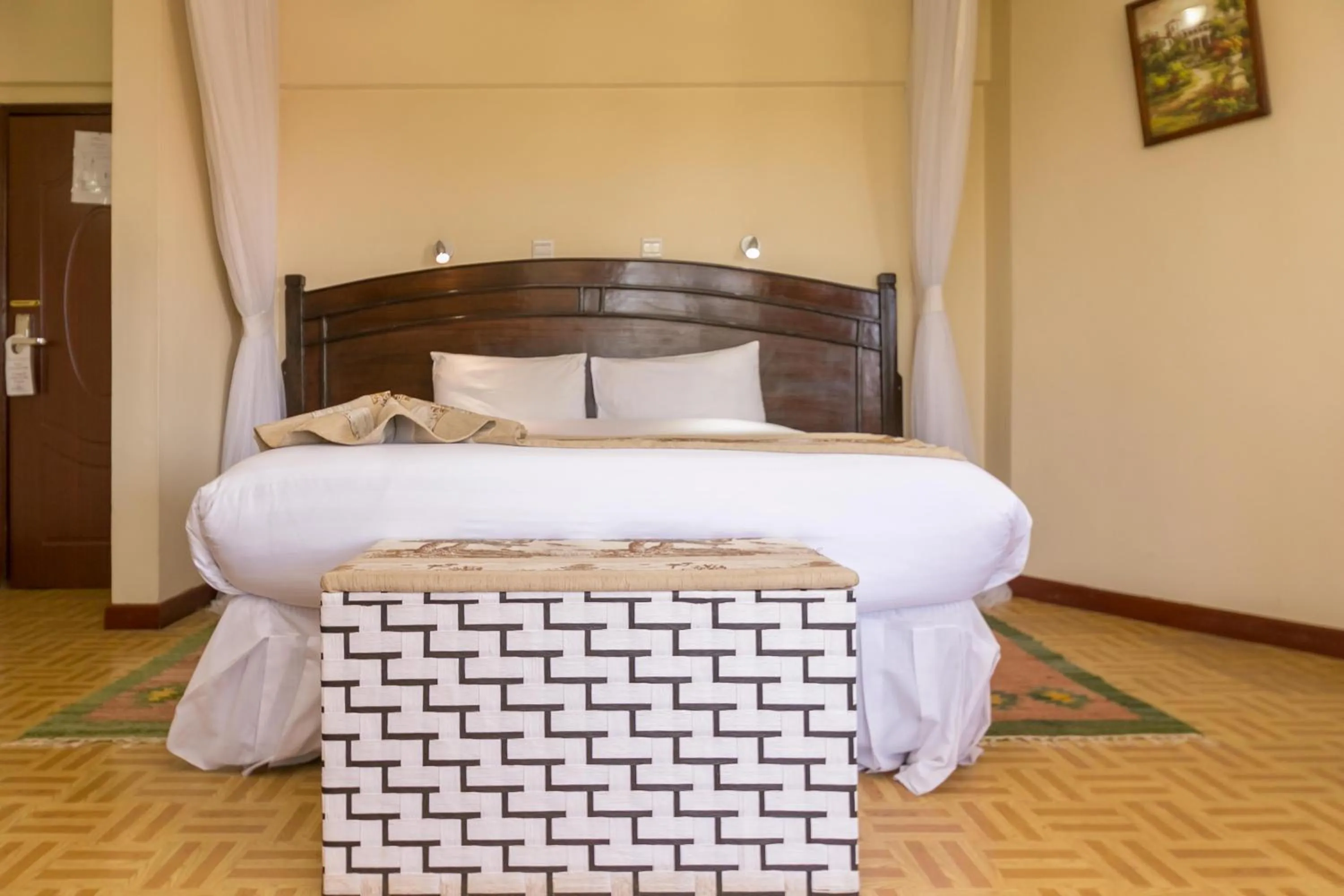 Bed in Fahari Gardens Hotel