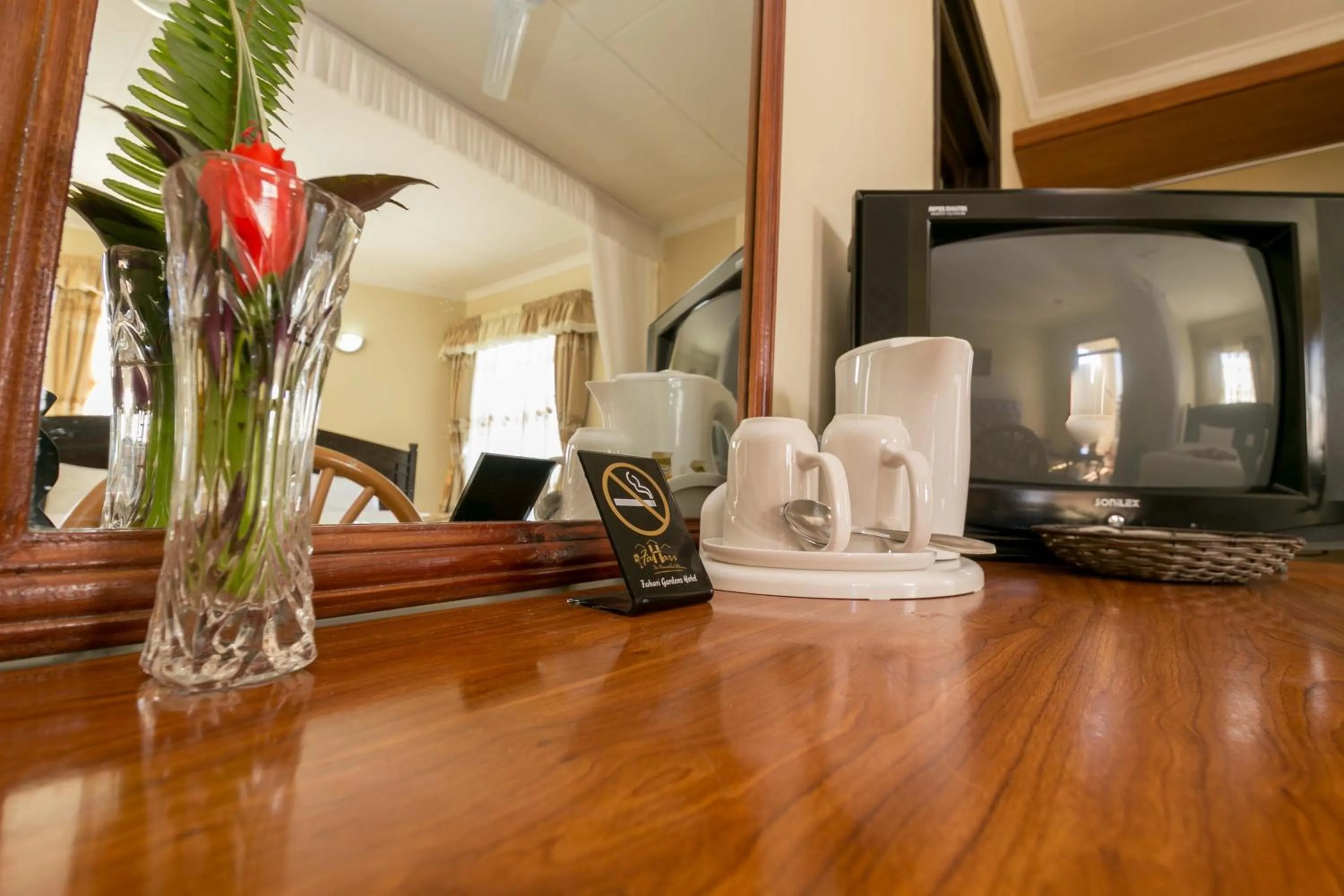 Coffee/tea facilities in Fahari Gardens Hotel