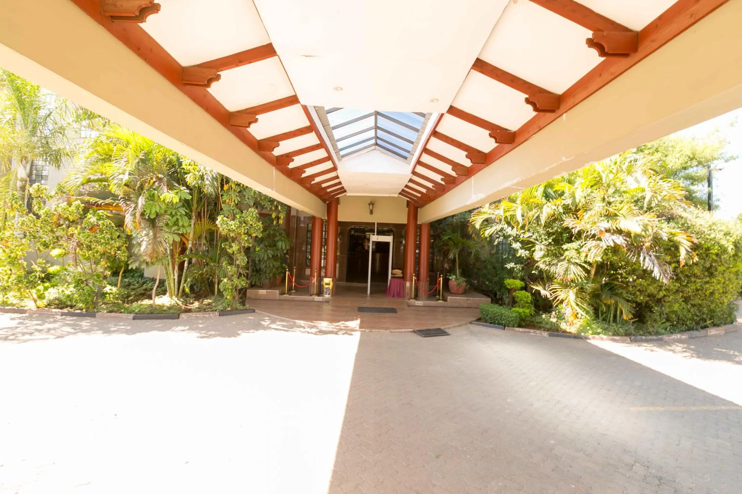 Facade/entrance in Fahari Gardens Hotel
