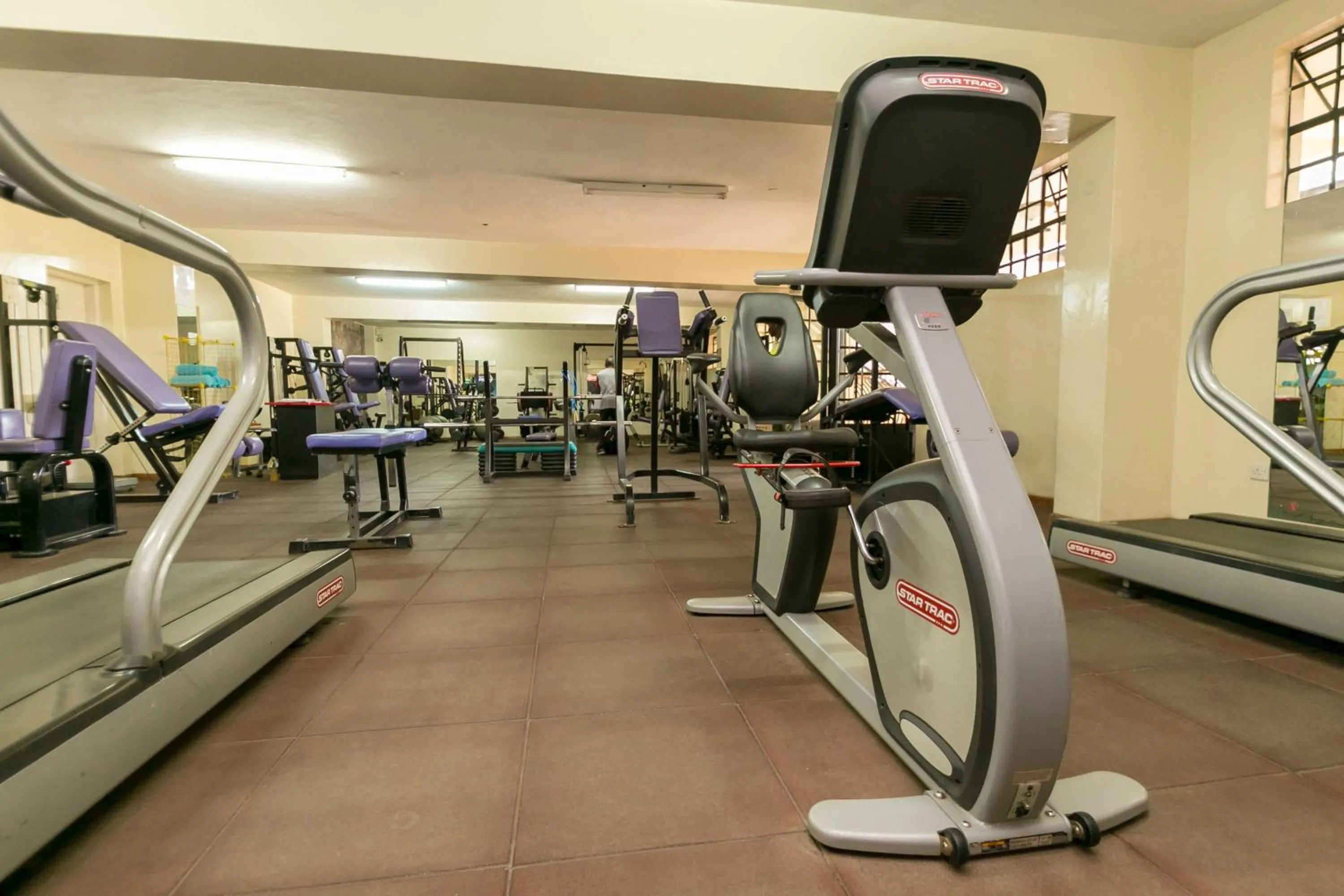 Fitness centre/facilities in Fahari Gardens Hotel