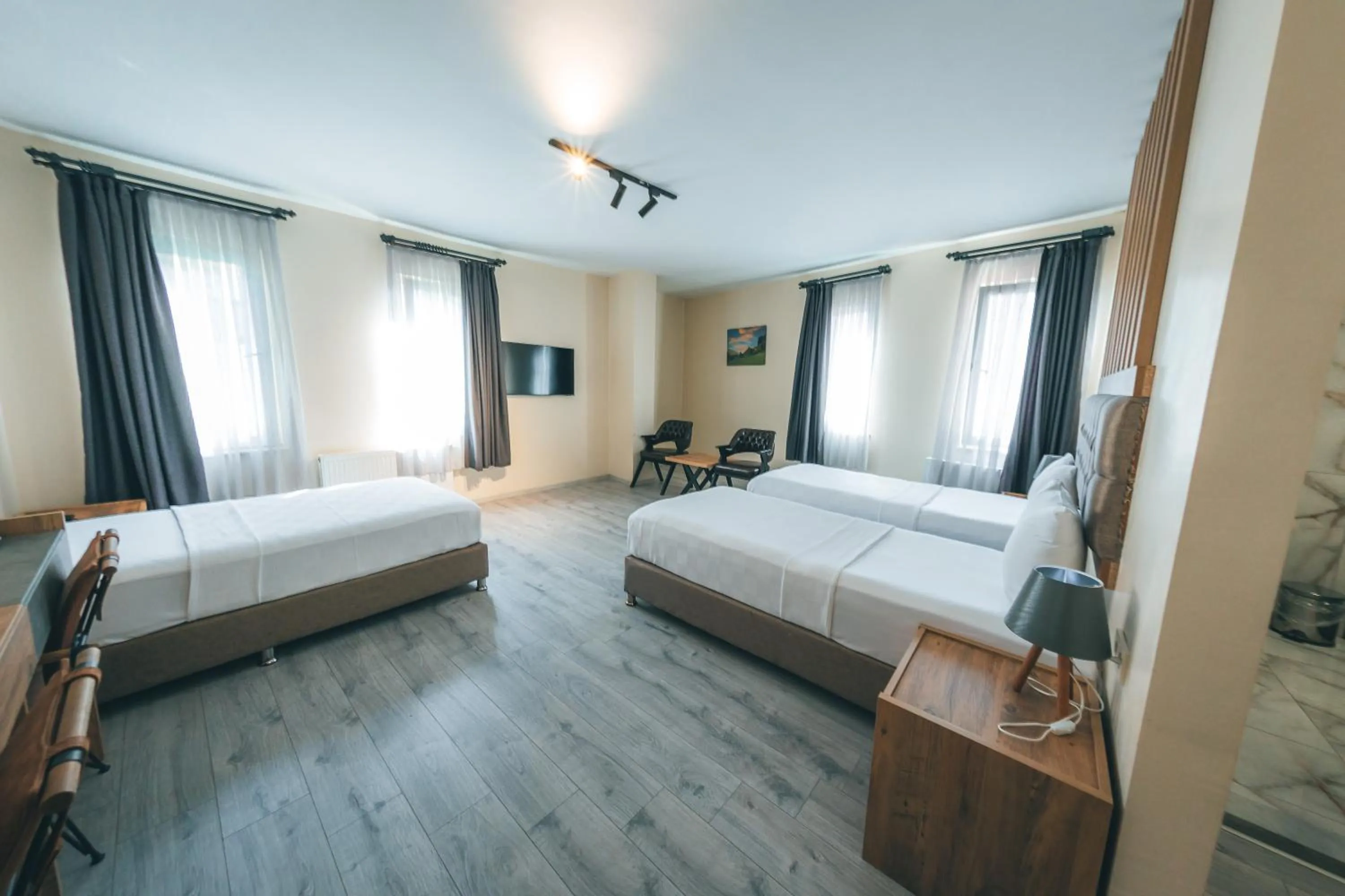 Bed in Grand 464 Otel