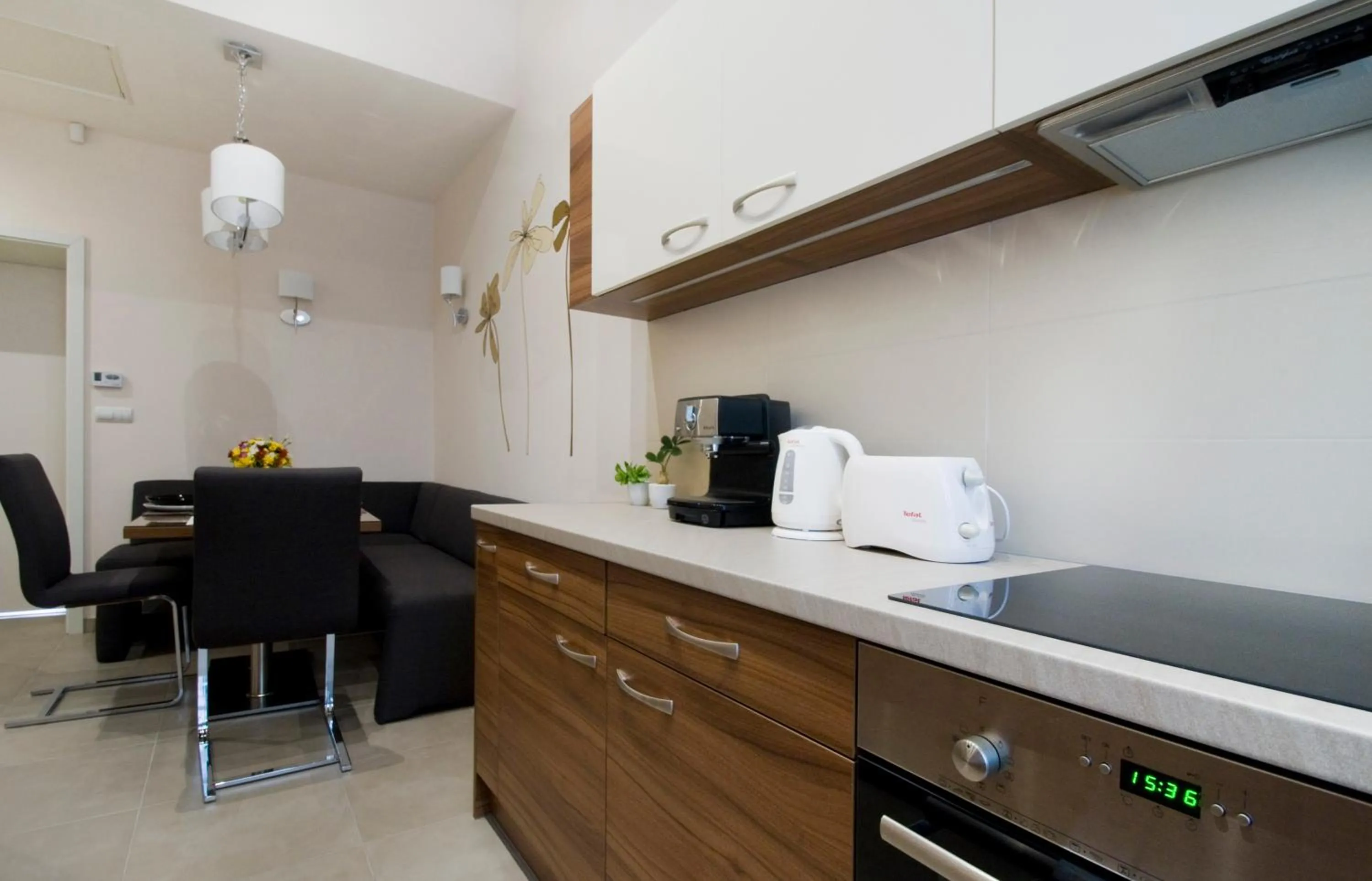 Kitchen or kitchenette in NN Apartman Budapest
