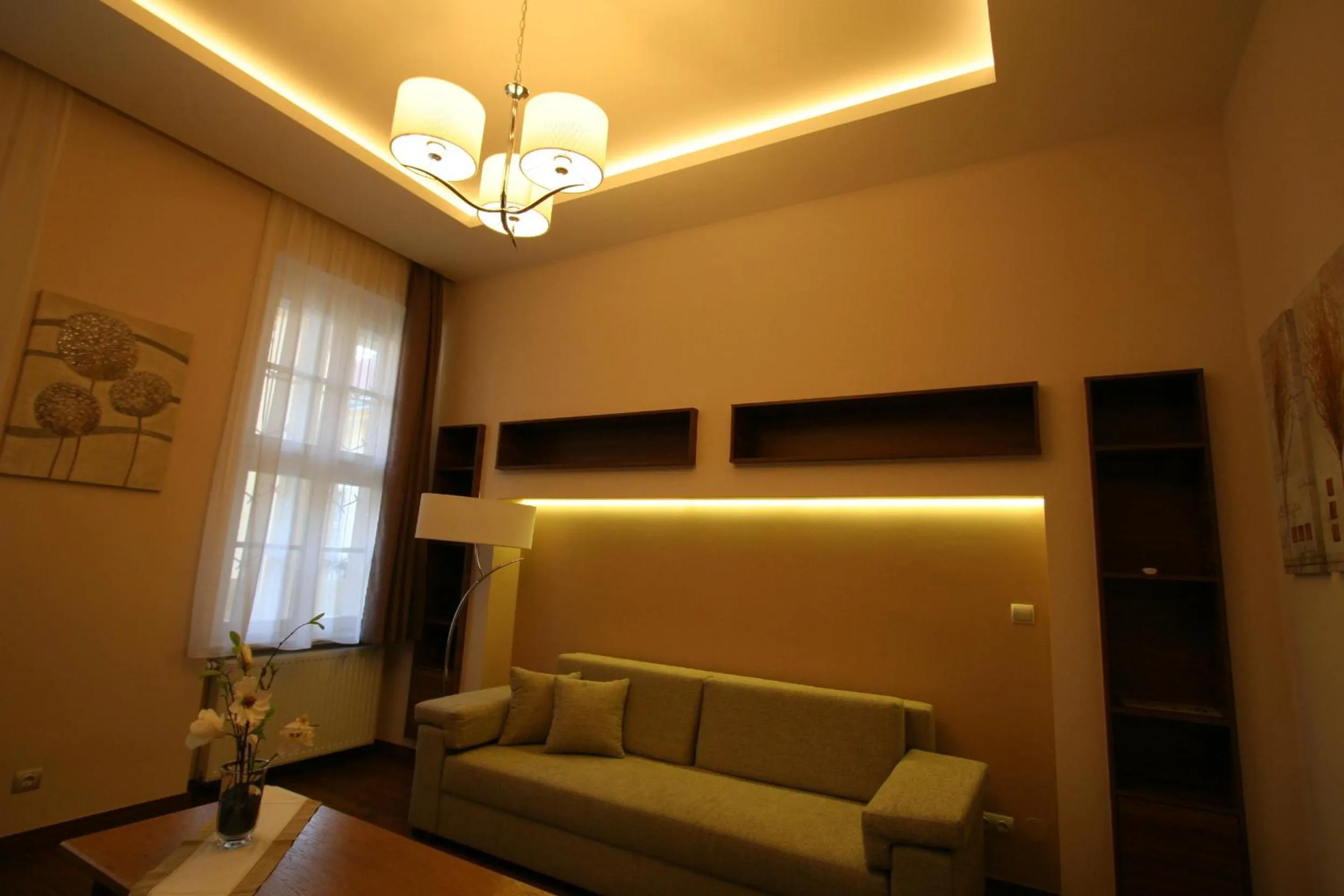 Living room in NN Apartman Budapest