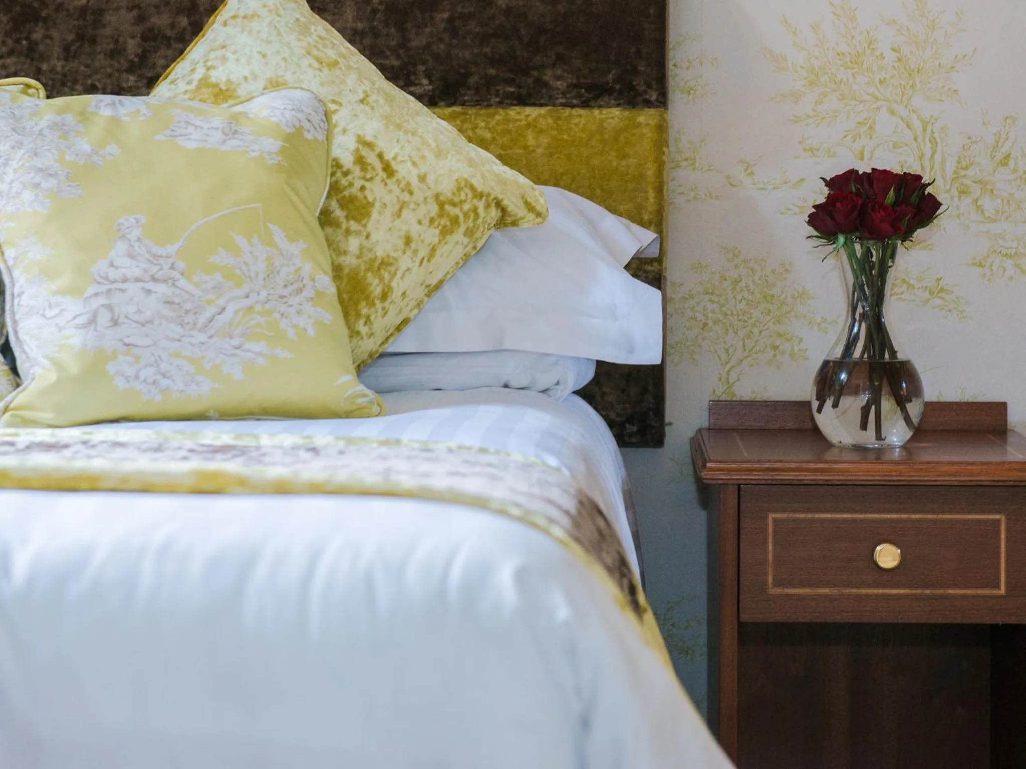 Bedroom, Bed in Oaklands Hall Hotel Sure Hotel Collection by Best Western