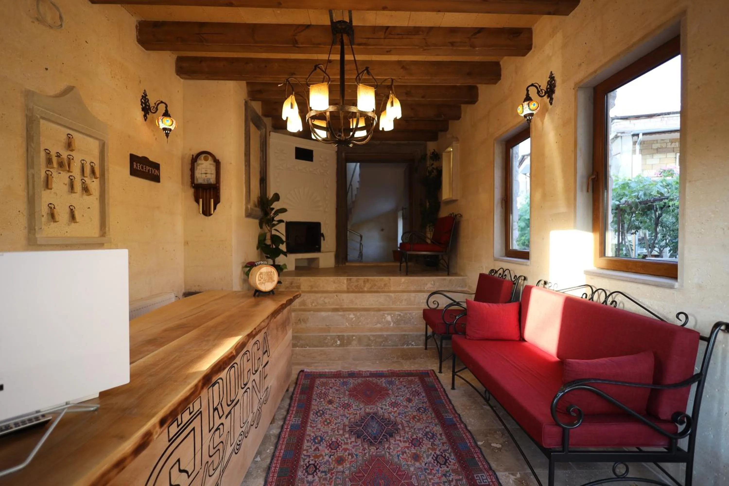 Lobby or reception in Rocca Stone House