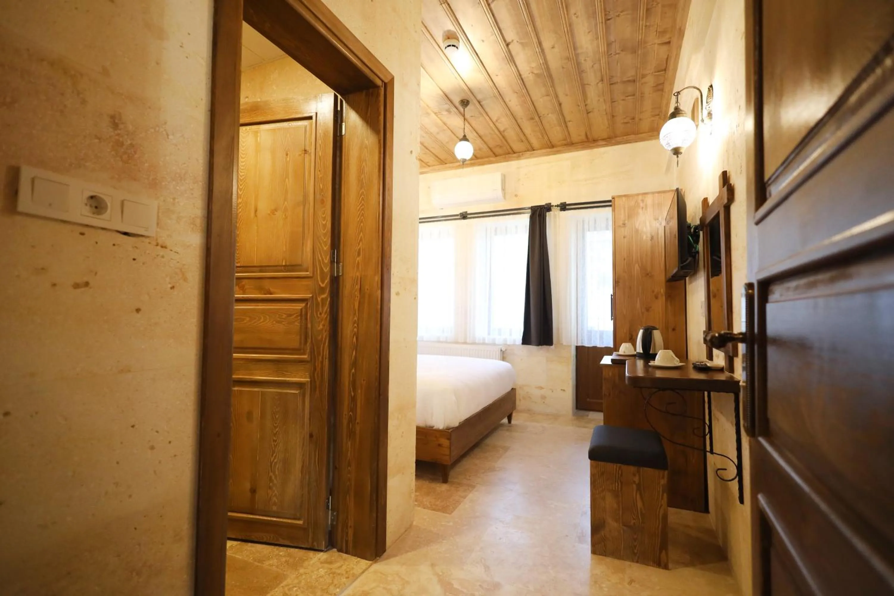 Bed in Rocca Stone House