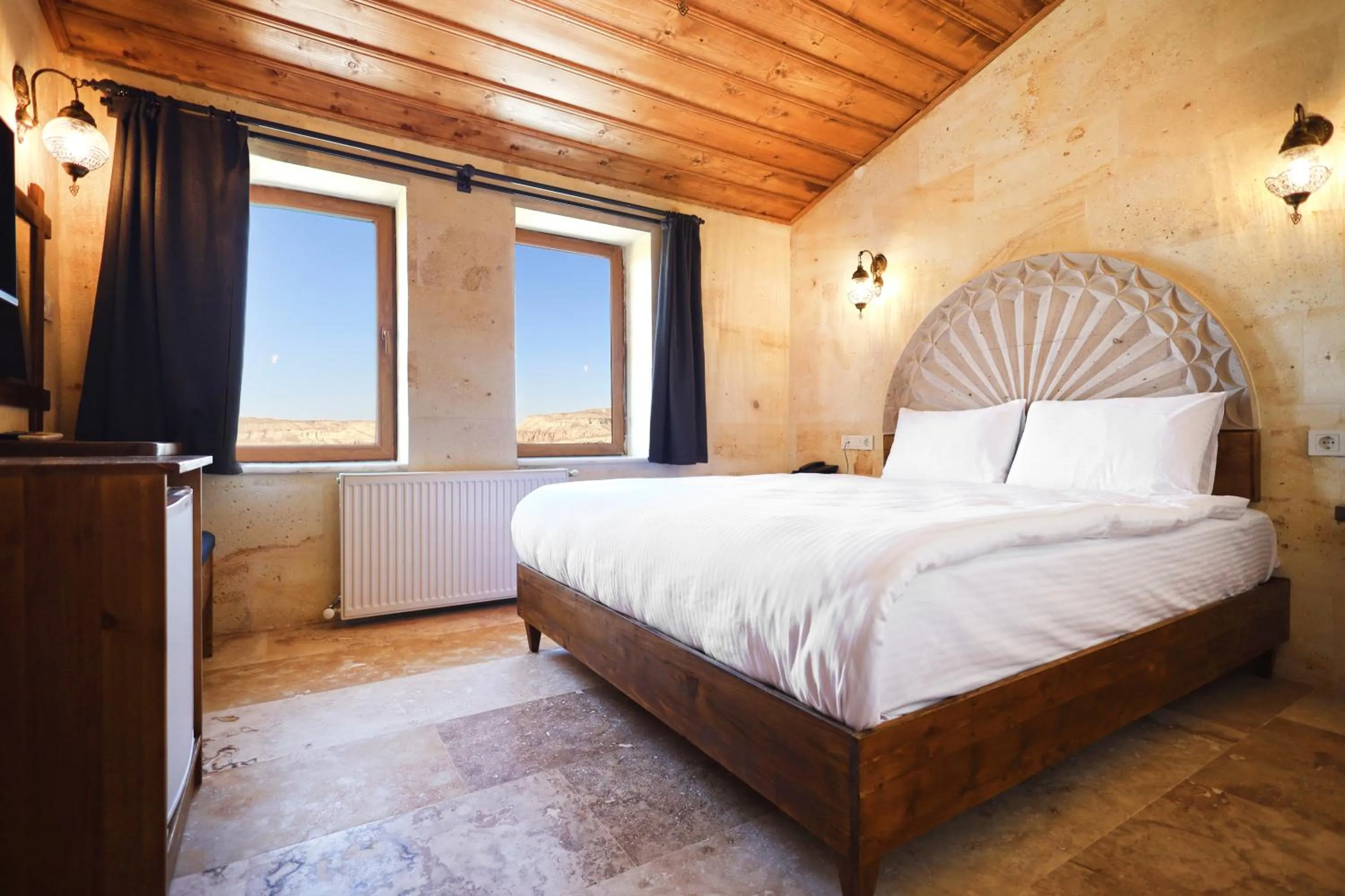 Bed in Rocca Stone House
