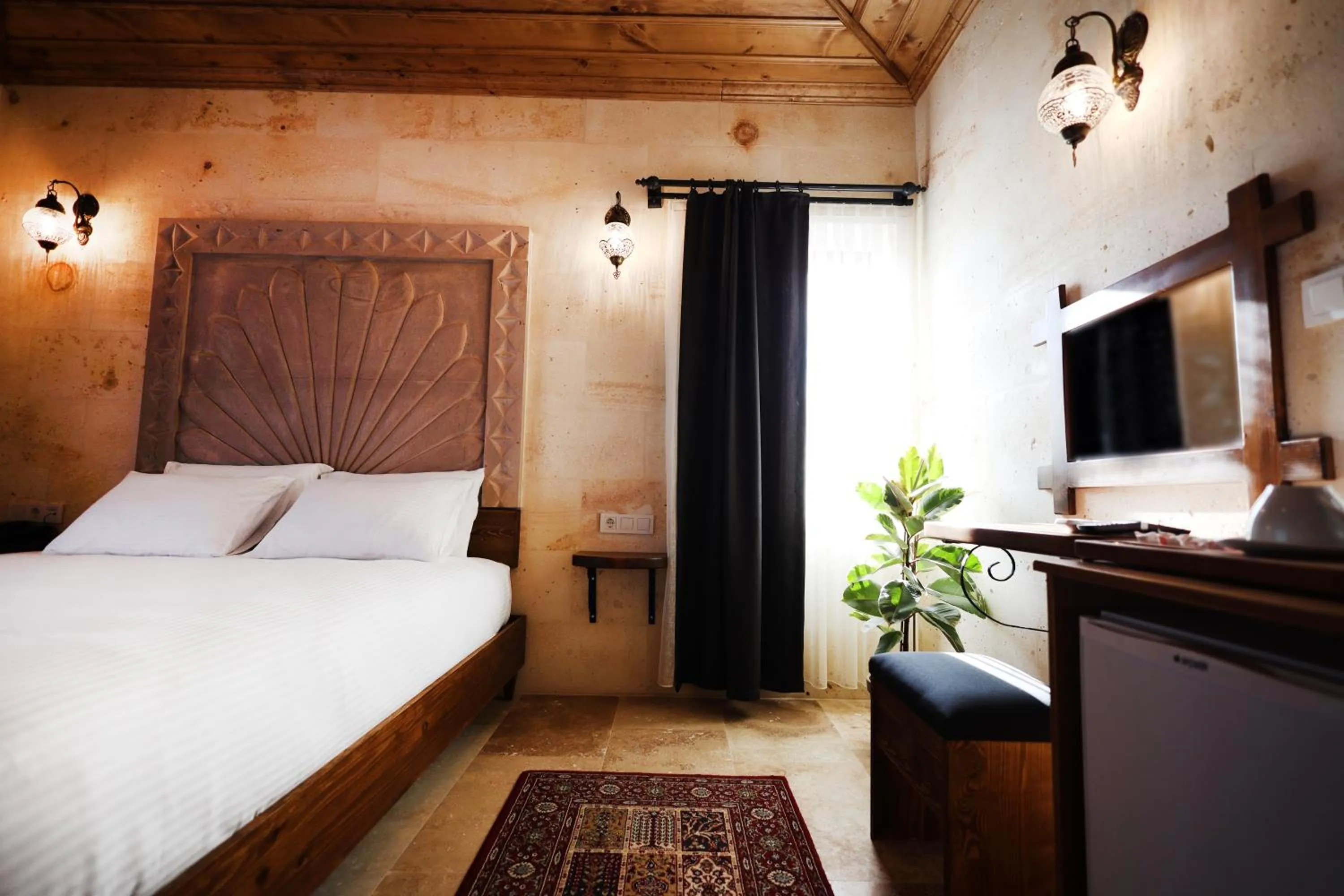 Bed in Rocca Stone House