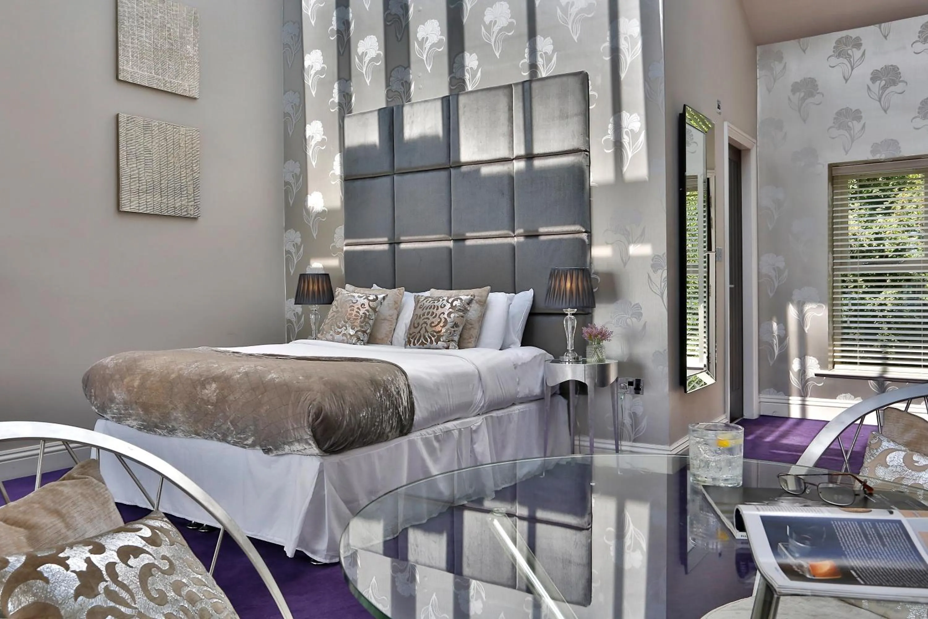 Bathroom, Bed in Aston Hall Hotel, BW Signature Collection