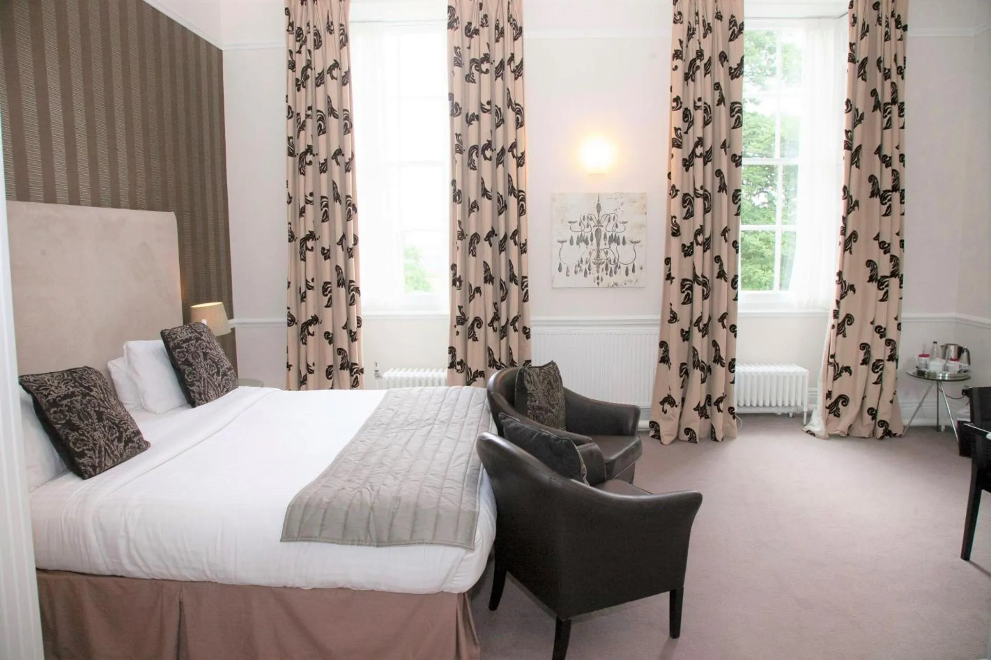 Bedroom, Bed in Aston Hall Hotel, BW Signature Collection