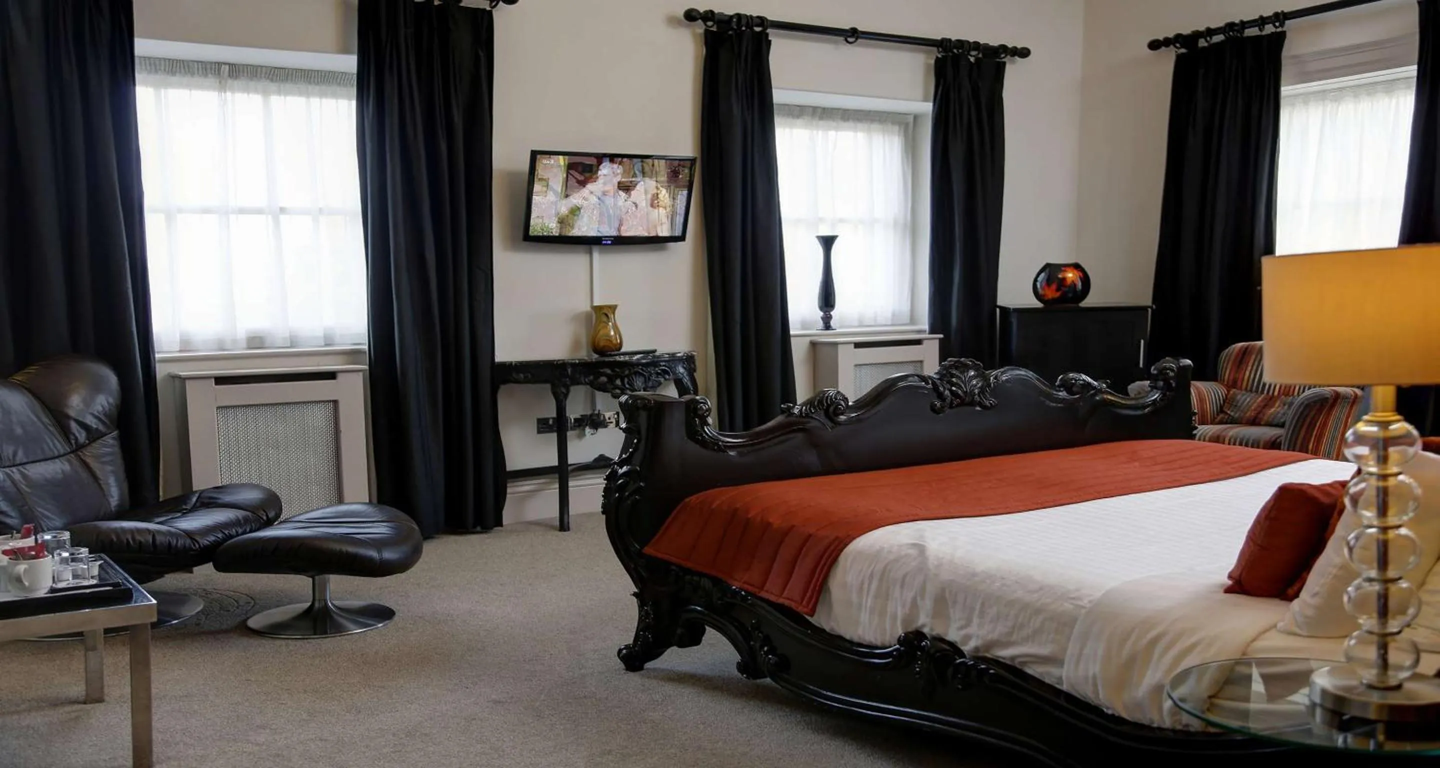 Bedroom, Bed in Aston Hall Hotel, BW Signature Collection