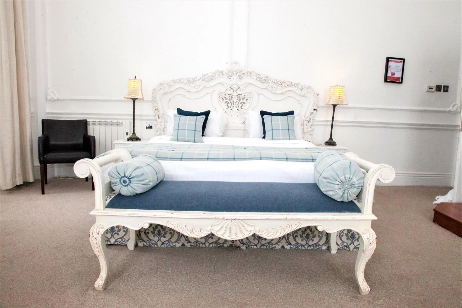 Bedroom, Bed in Aston Hall Hotel, BW Signature Collection