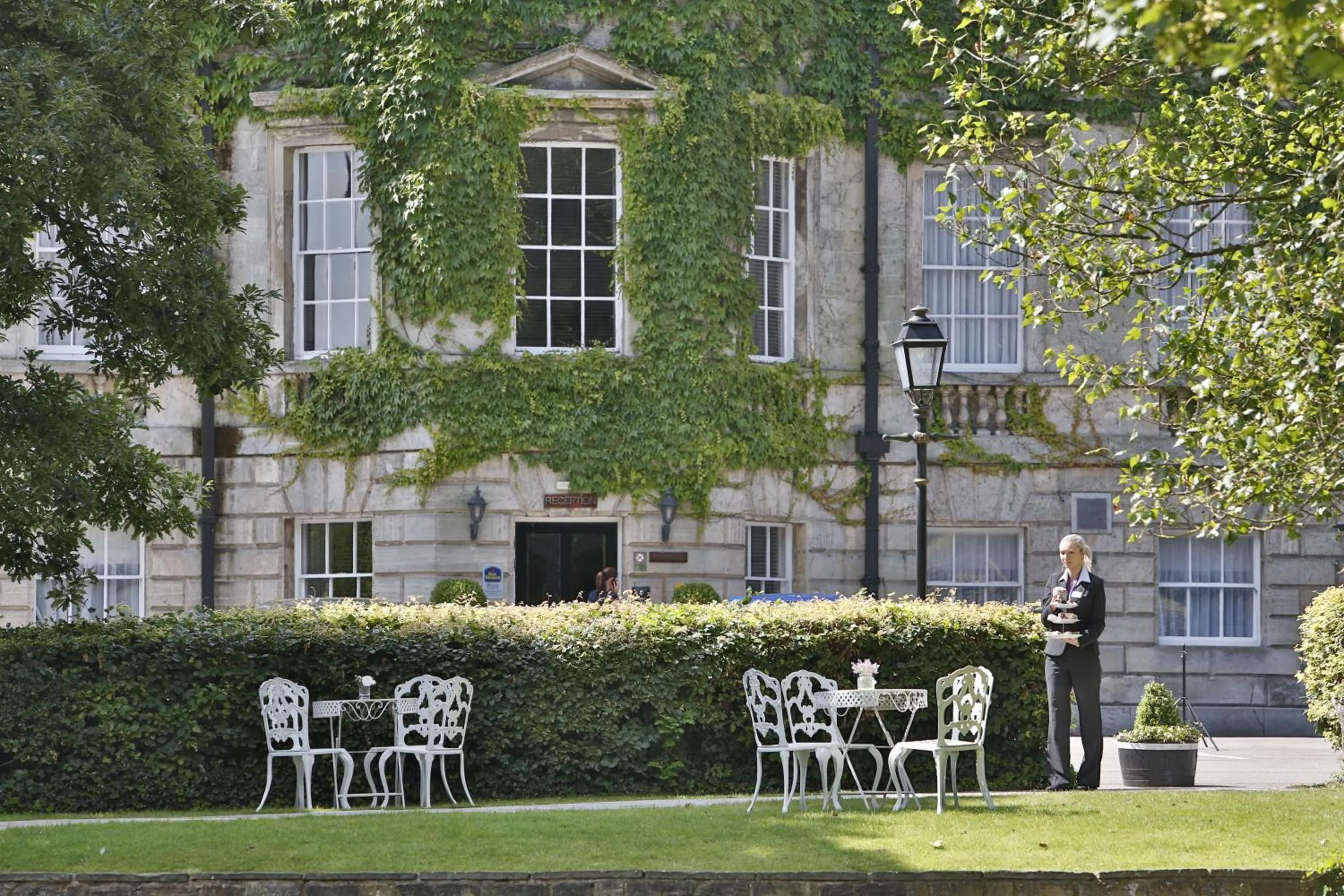 Garden in Aston Hall Hotel, BW Signature Collection