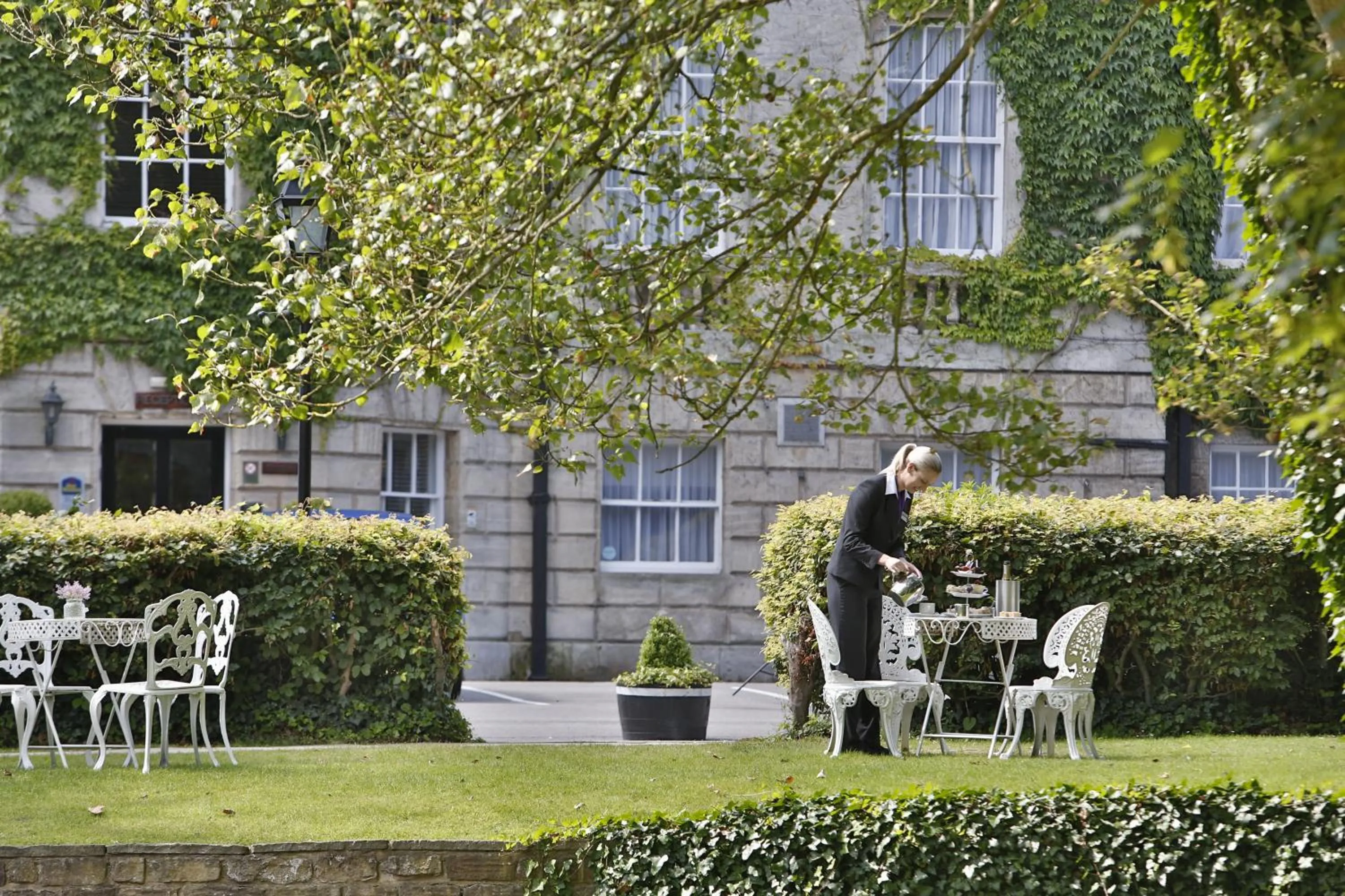 Garden in Aston Hall Hotel, BW Signature Collection