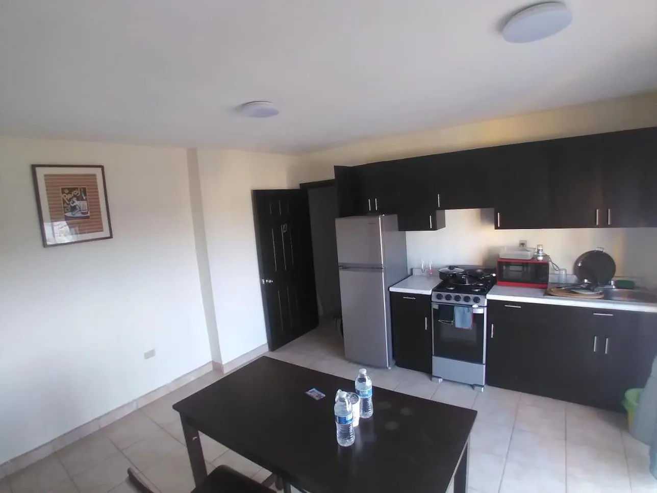 Kitchen or kitchenette in Departamentos velasco